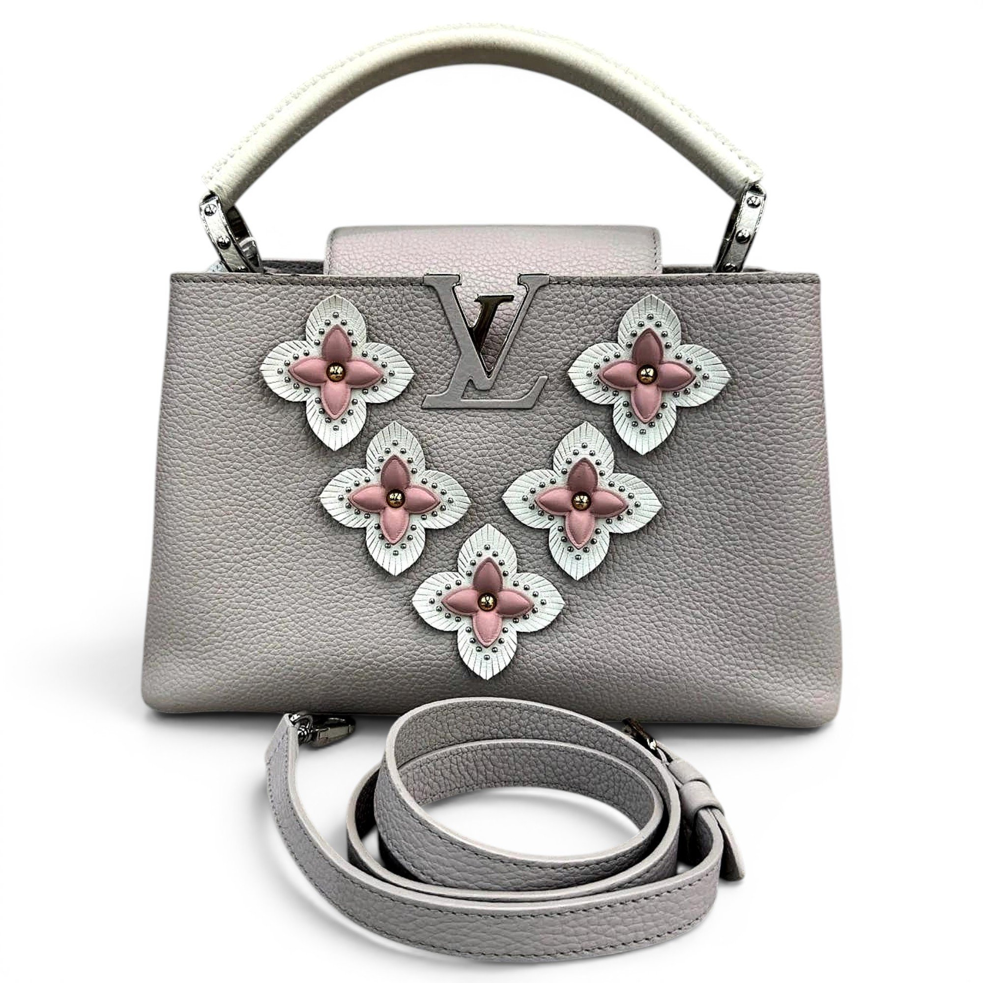 Capucines leather handbag