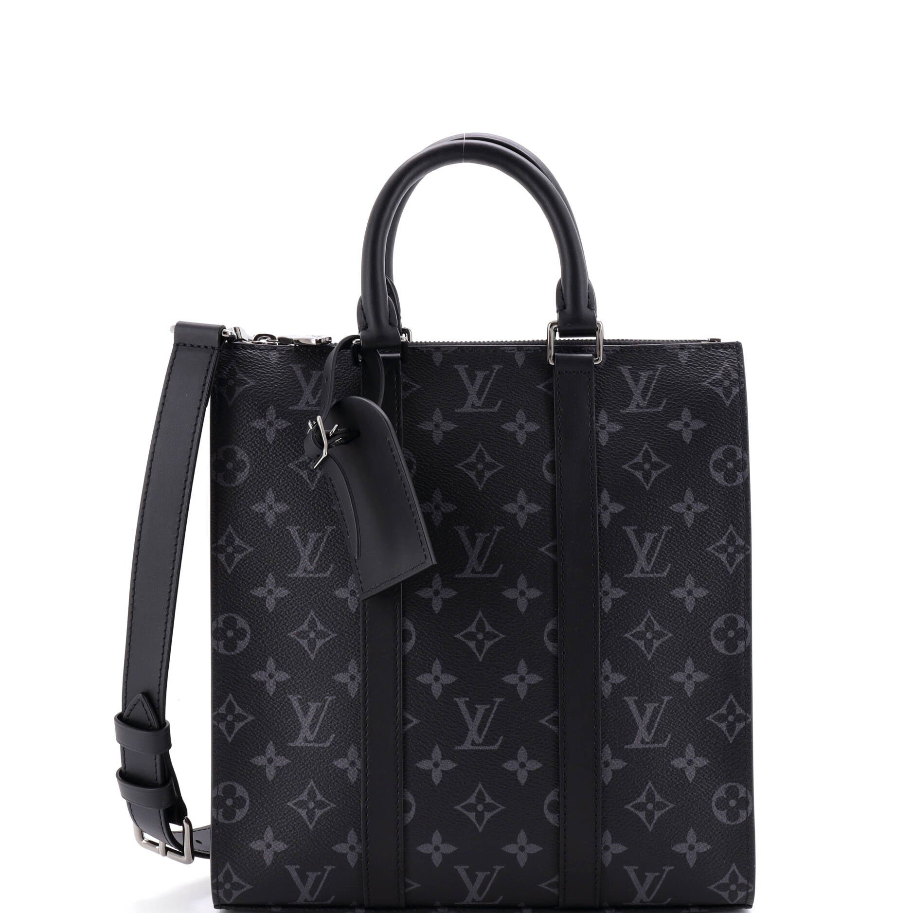 Sac Plat Cross Bag Monogram Eclipse Canvas