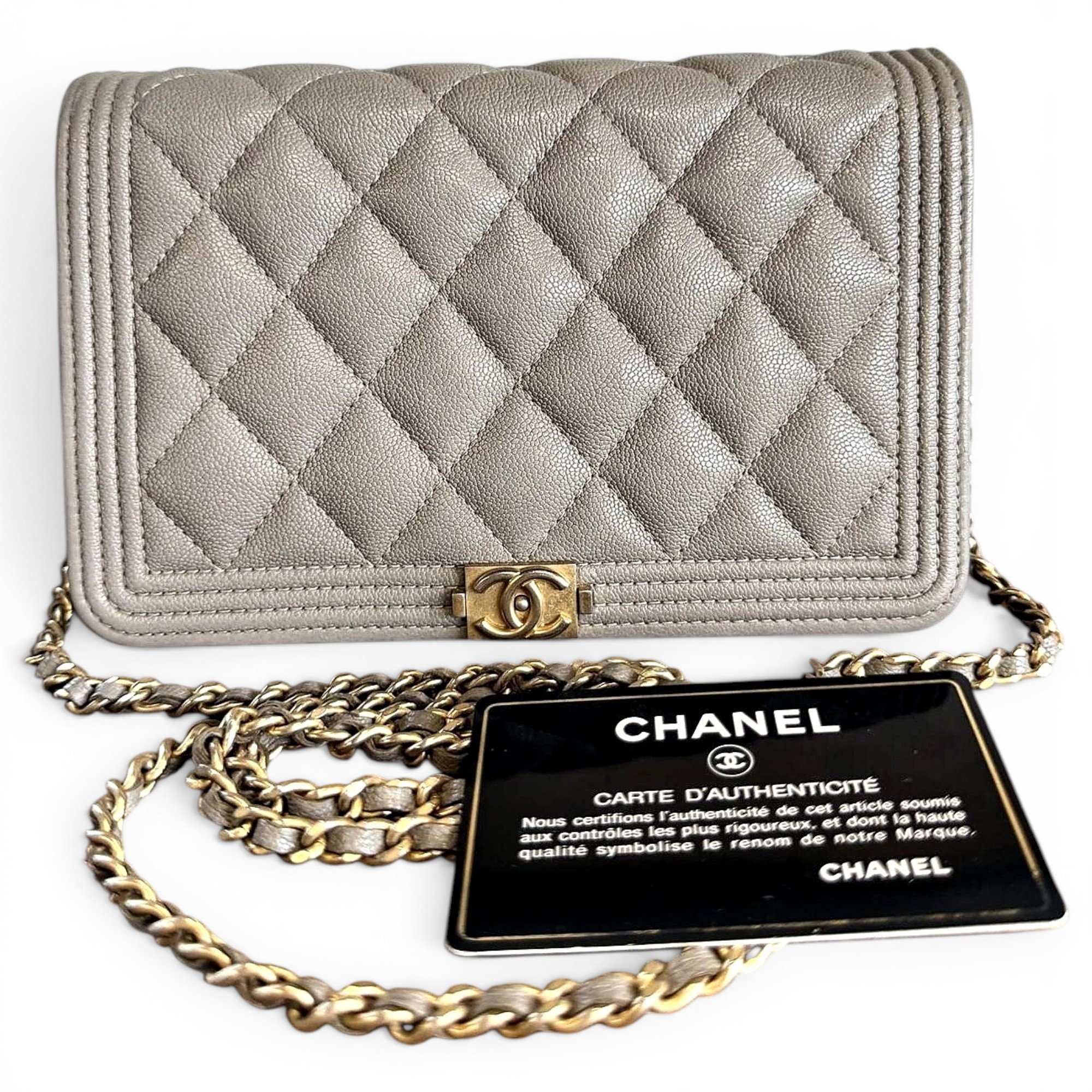 Leather handbag