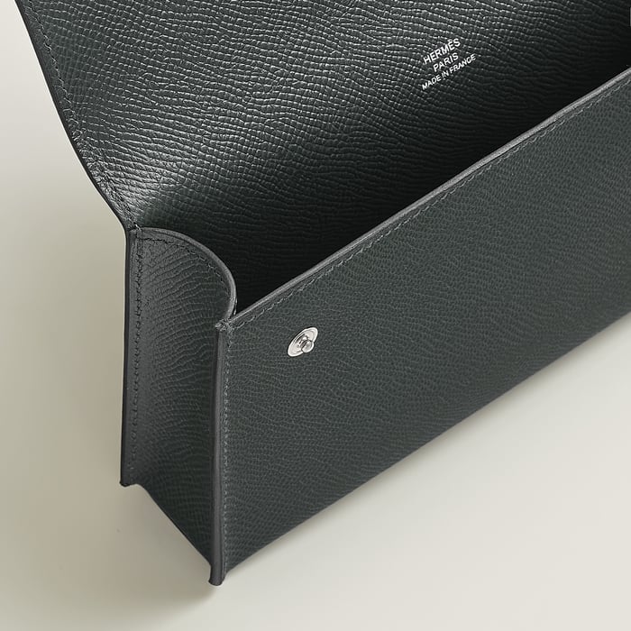 Vert Mangrove Hermèsnap Wallet