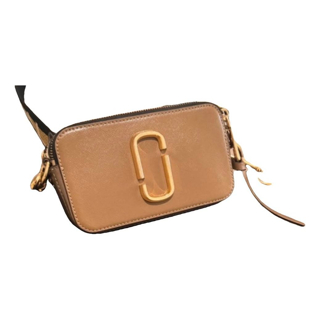 Snapshot leather crossbody bag