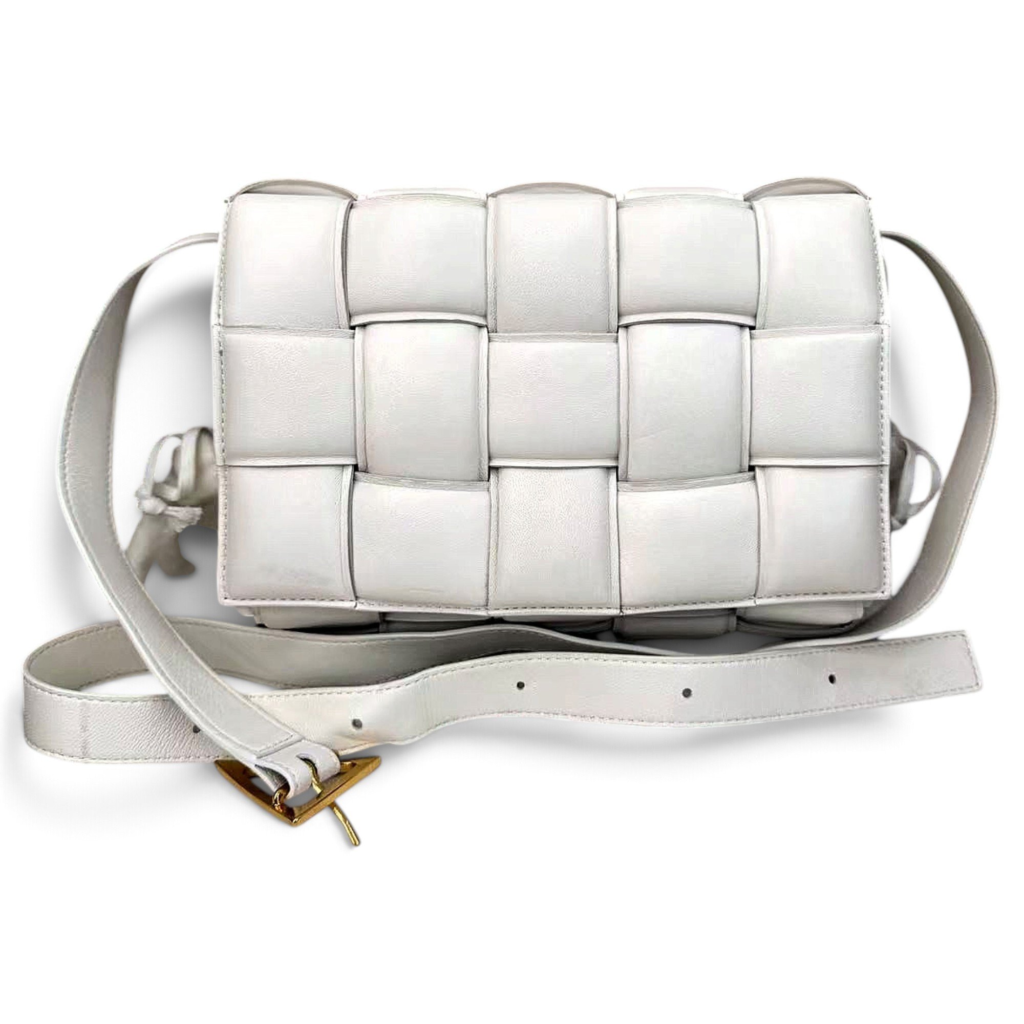 Cassette Padded leather handbag