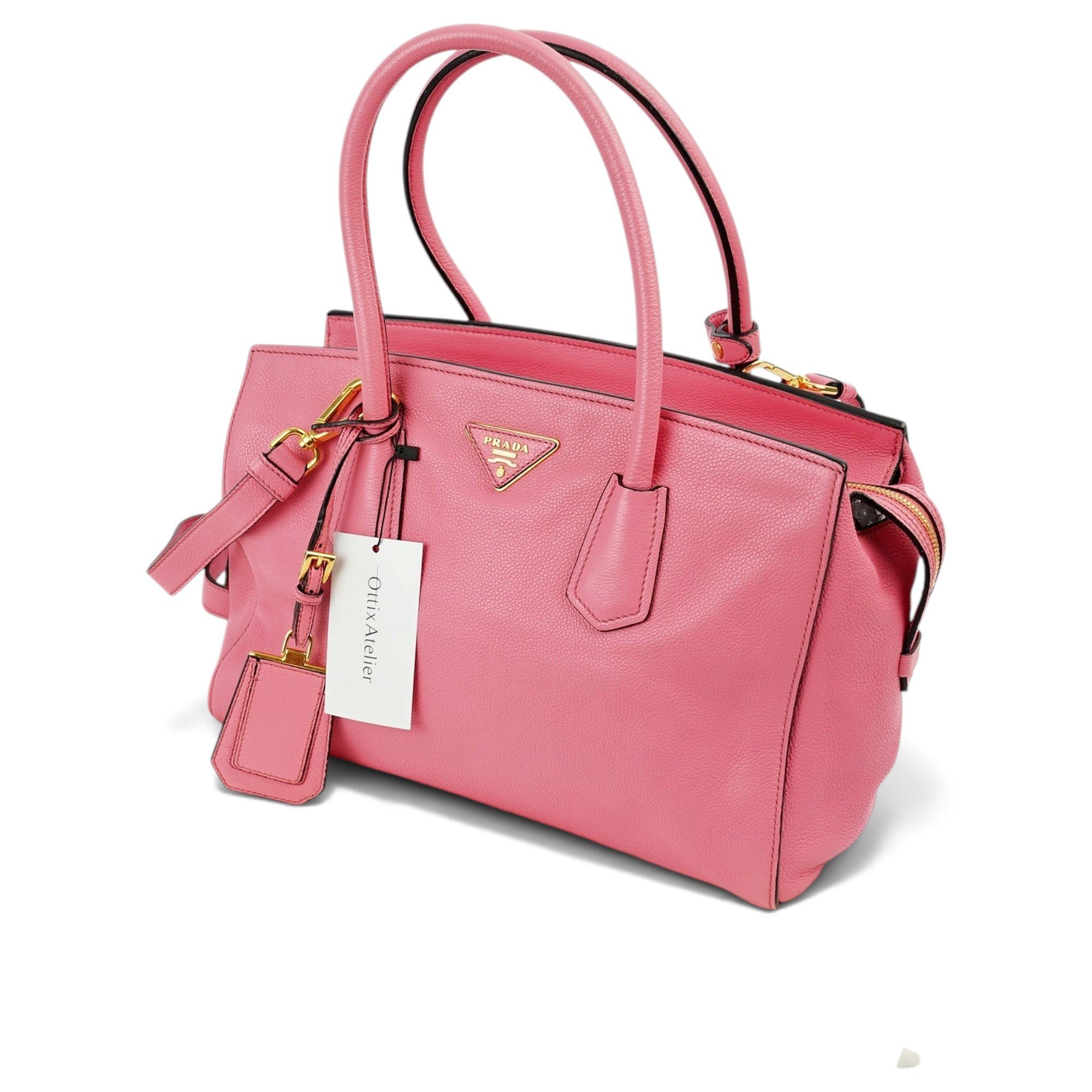 Leather handbag