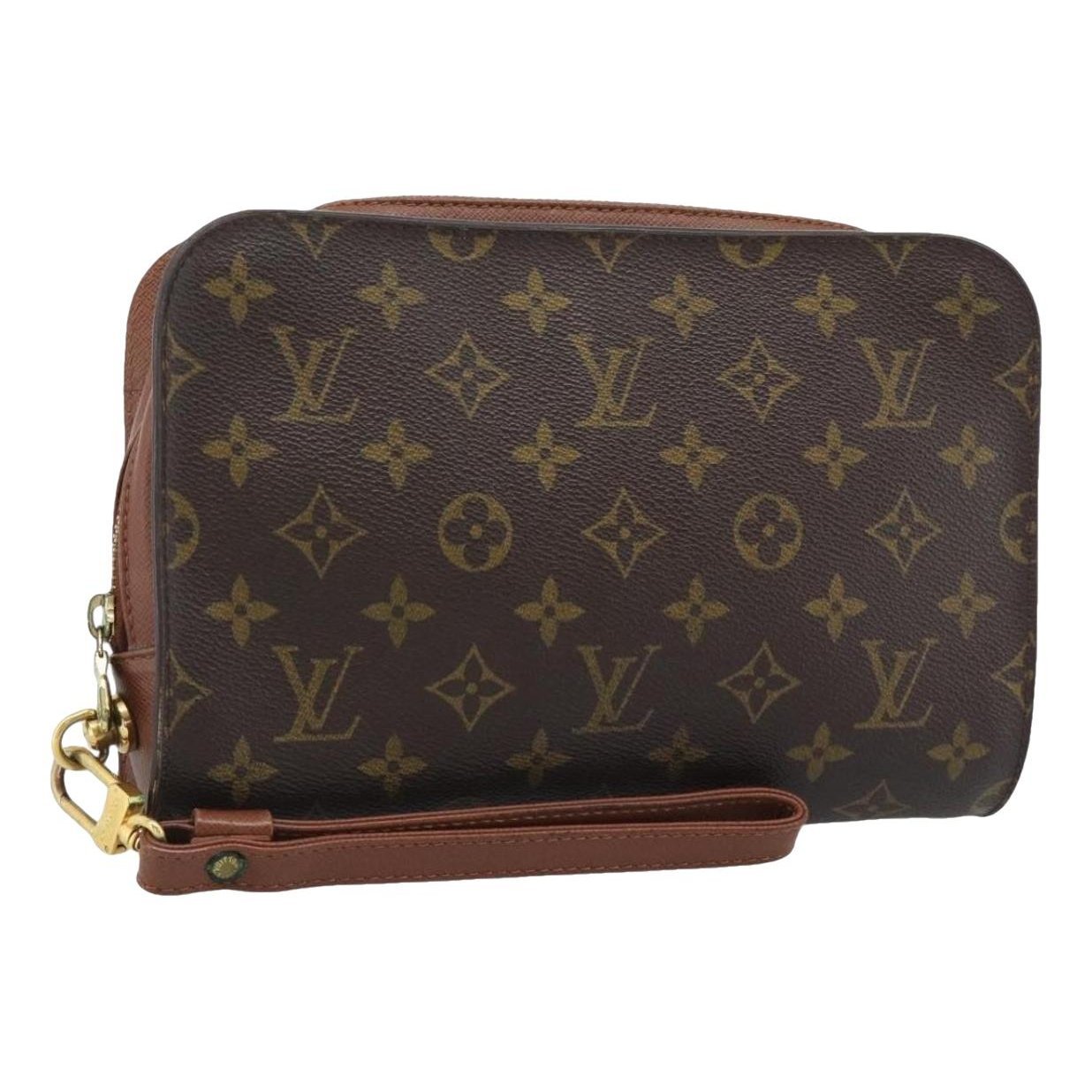 Orsay leather clutch bag