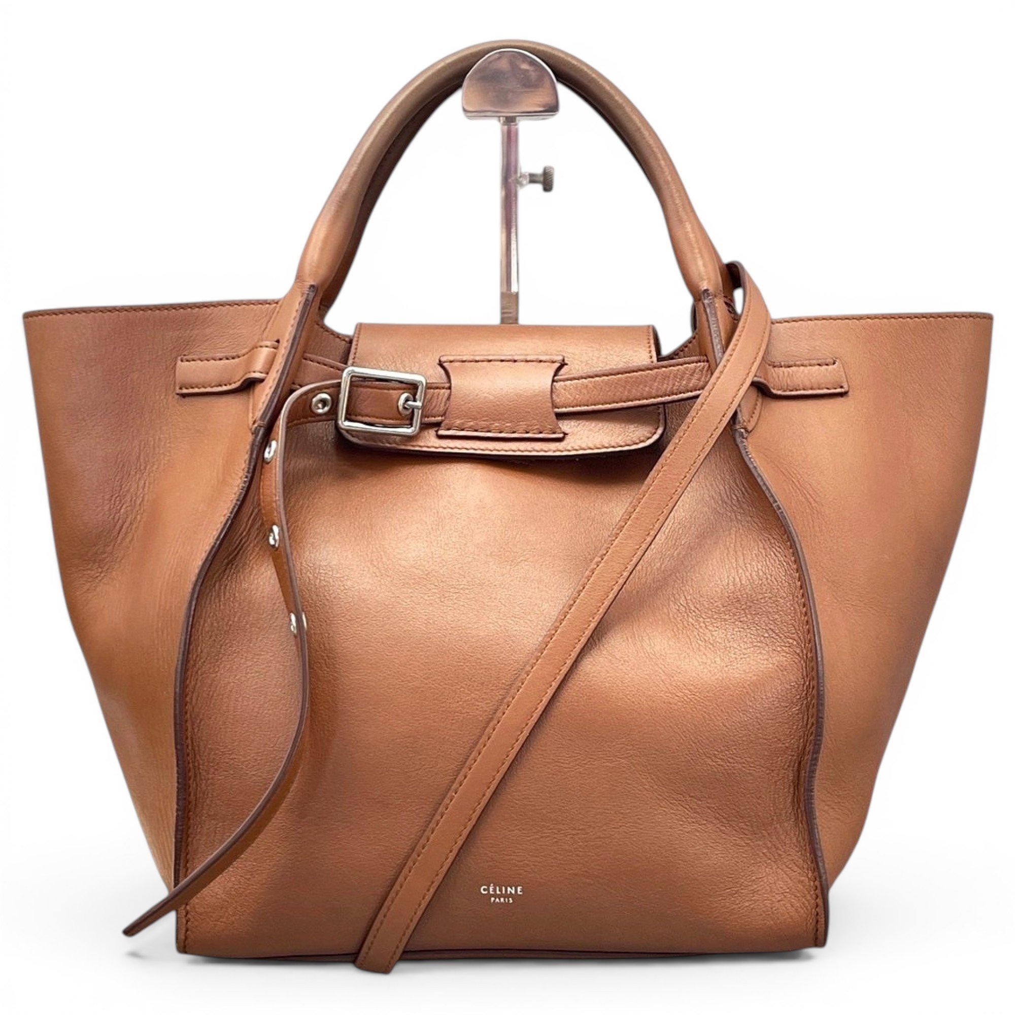 Big Bag leather handbag