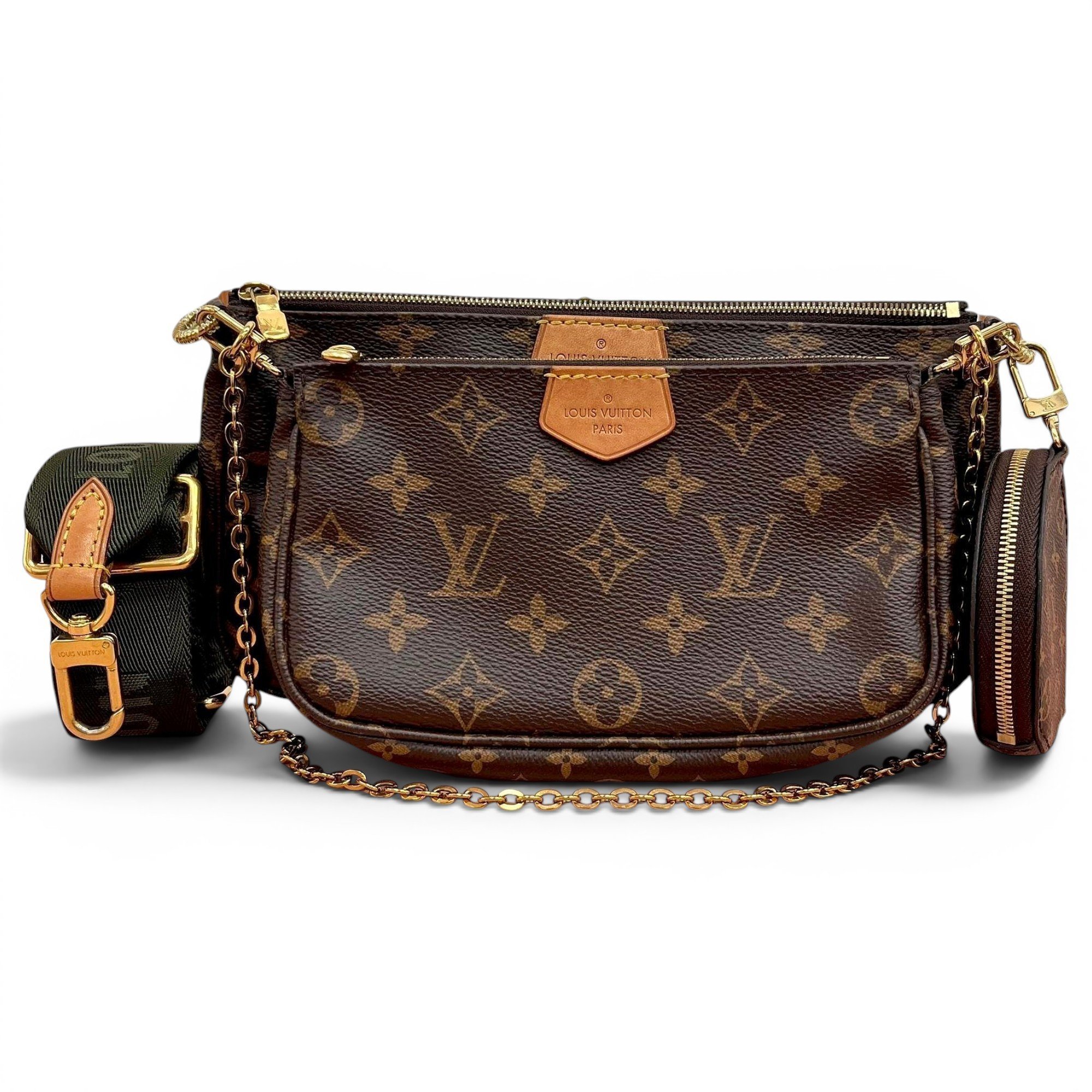 Multi Pochette Accessoires leather handbag