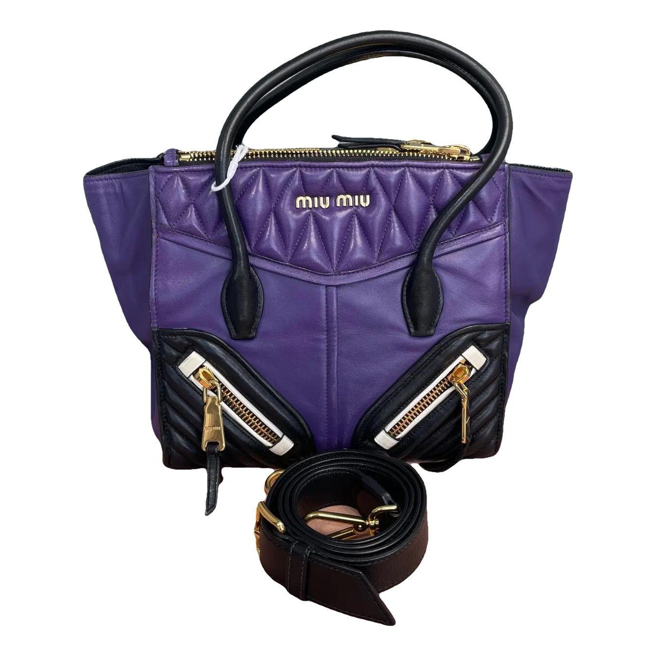 Leather handbag