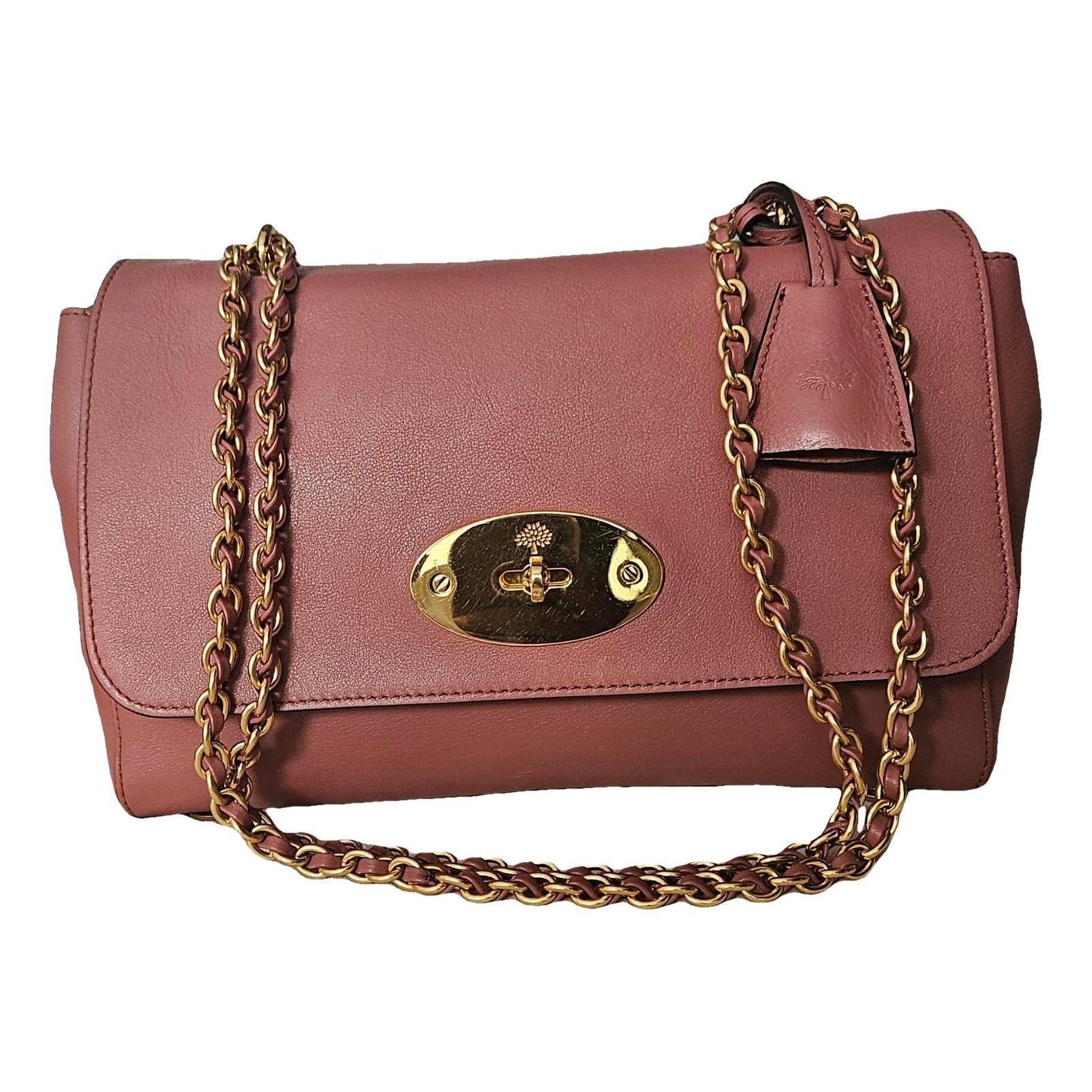 Lily leather handbag