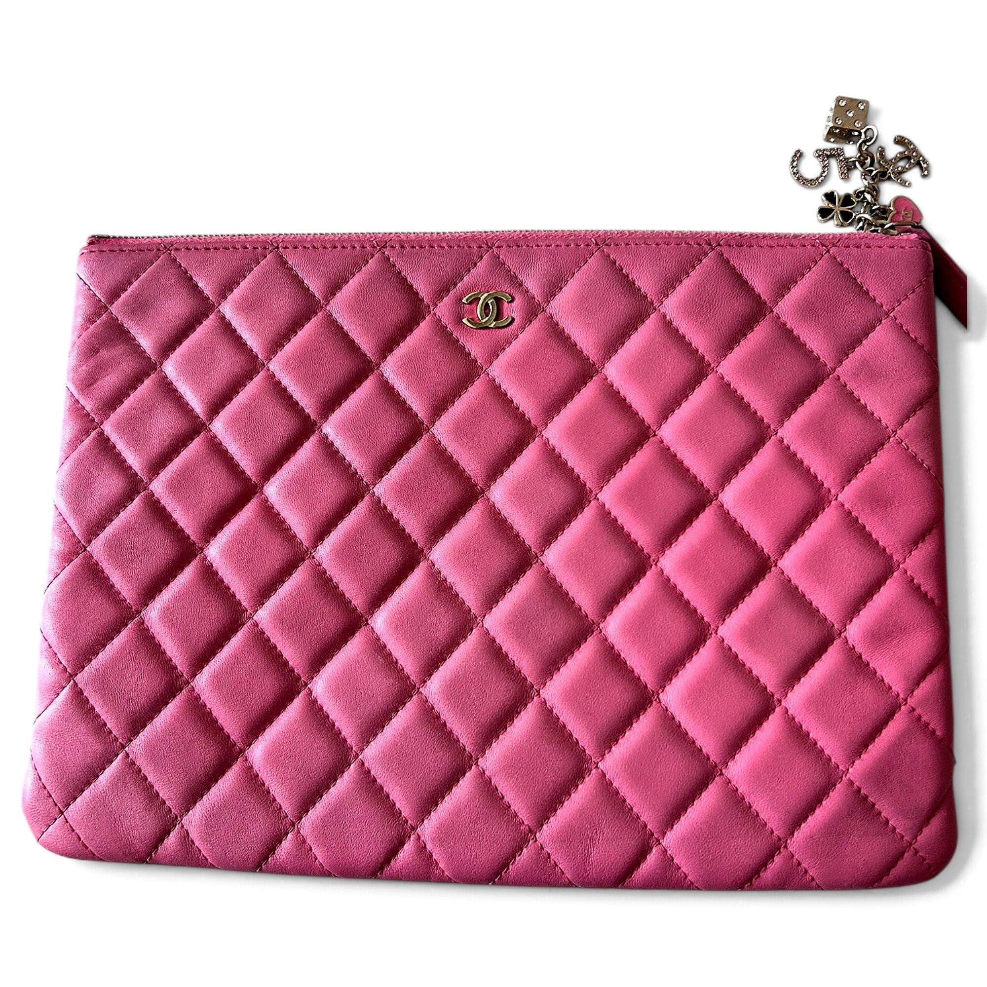 Timeless/Classique leather clutch bag
