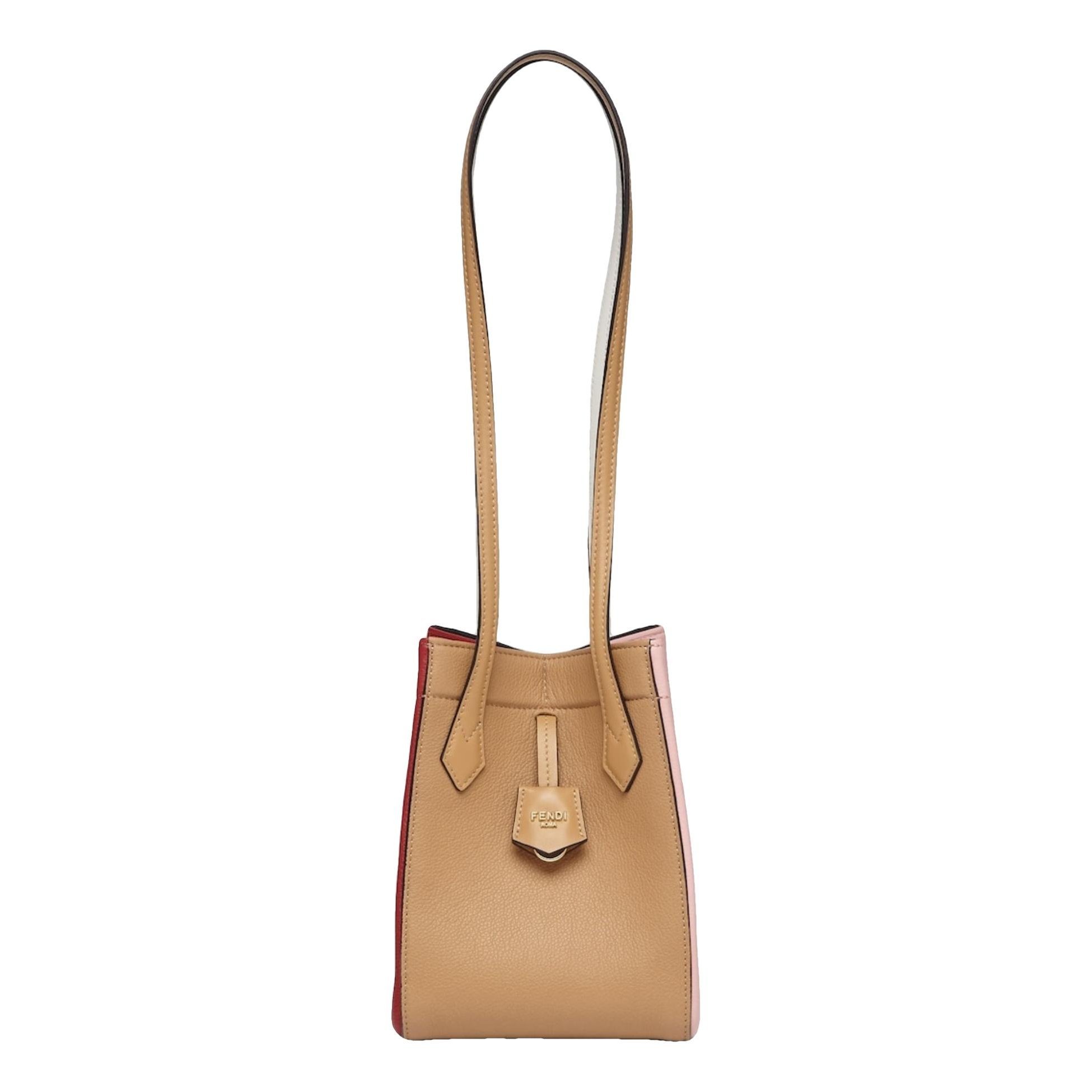 Origami leather handbag