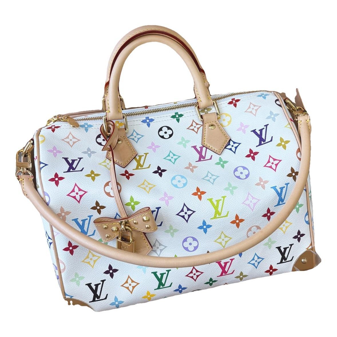 Speedy Bandoulière leather handbag