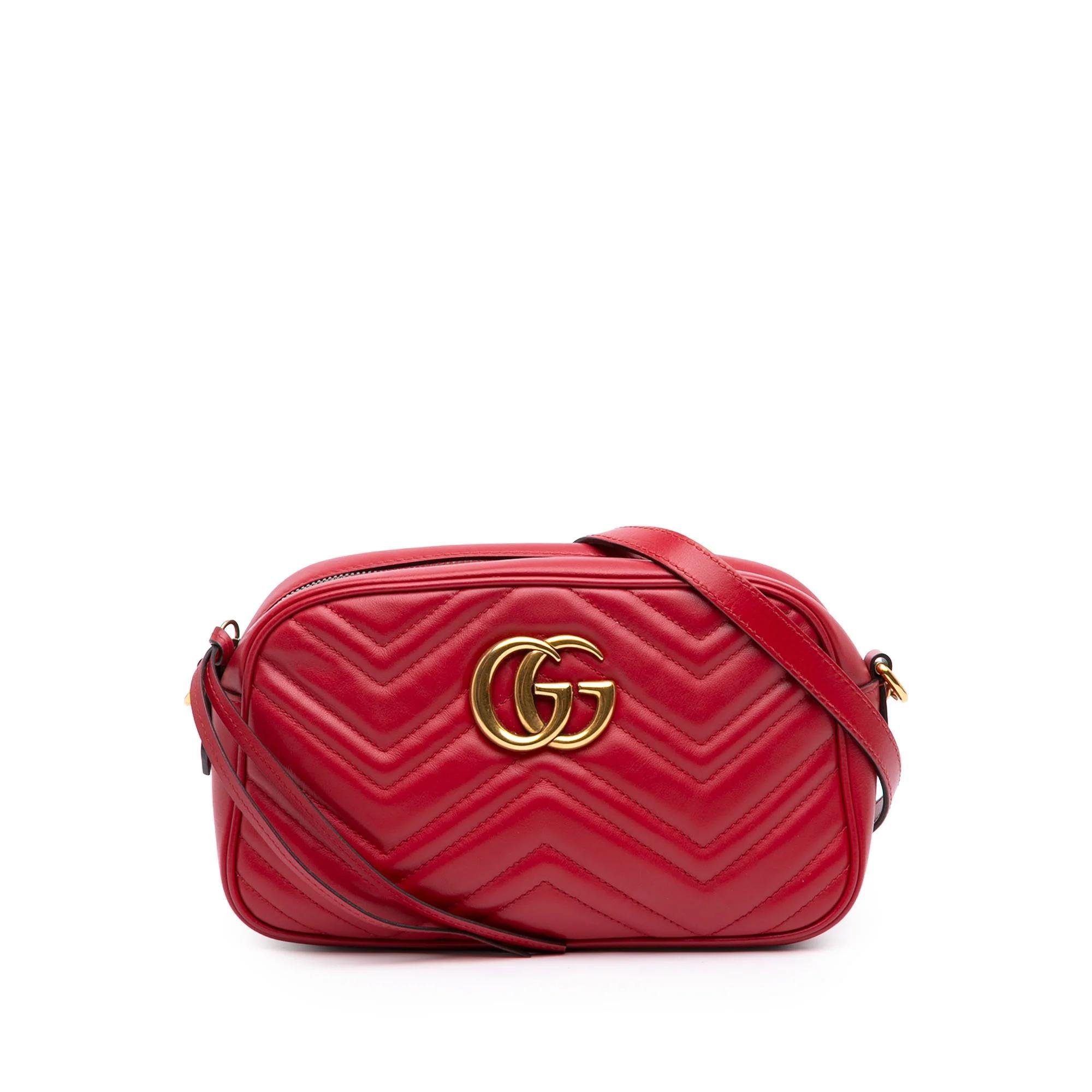 GG Marmont pony-style calfskin handbag
