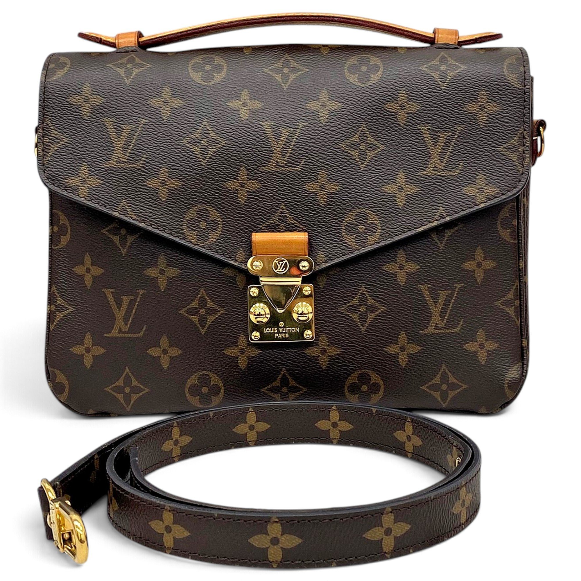 Metis leather handbag