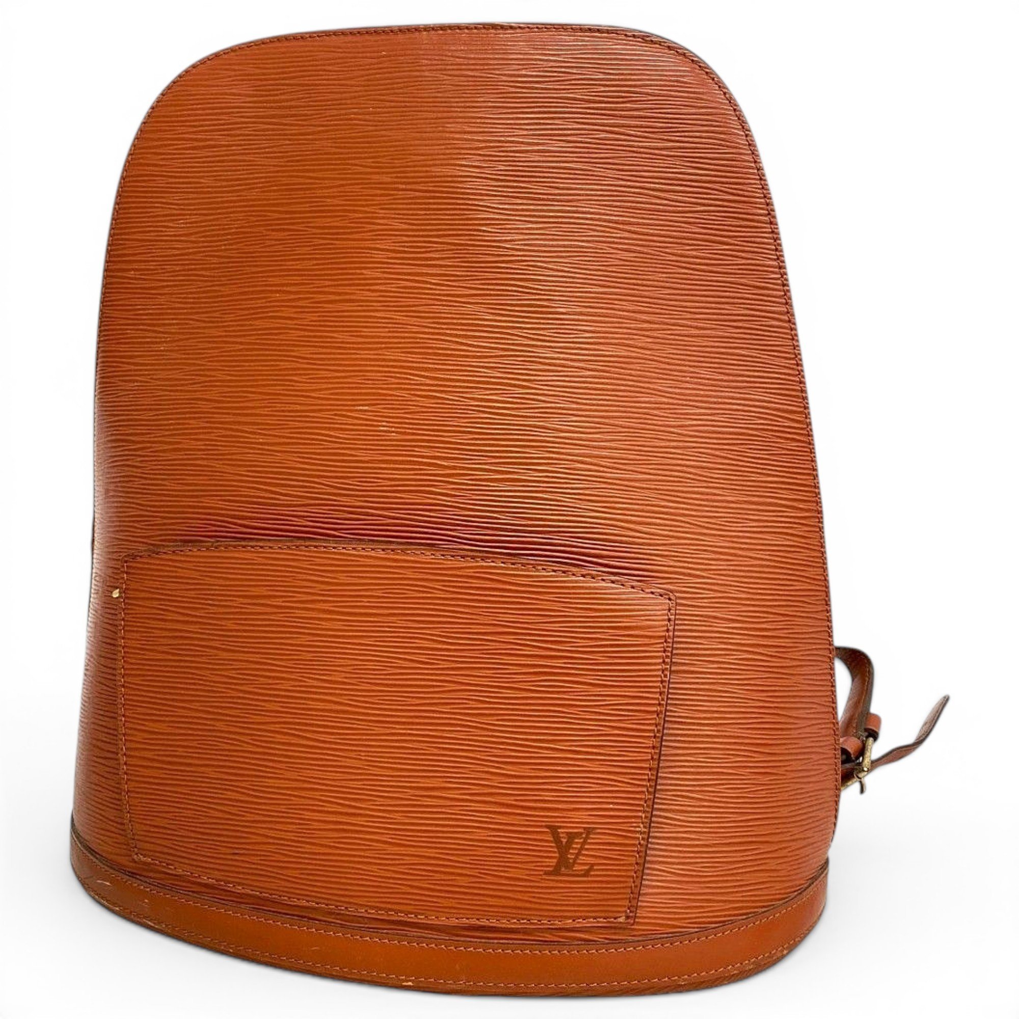 Leather backpack