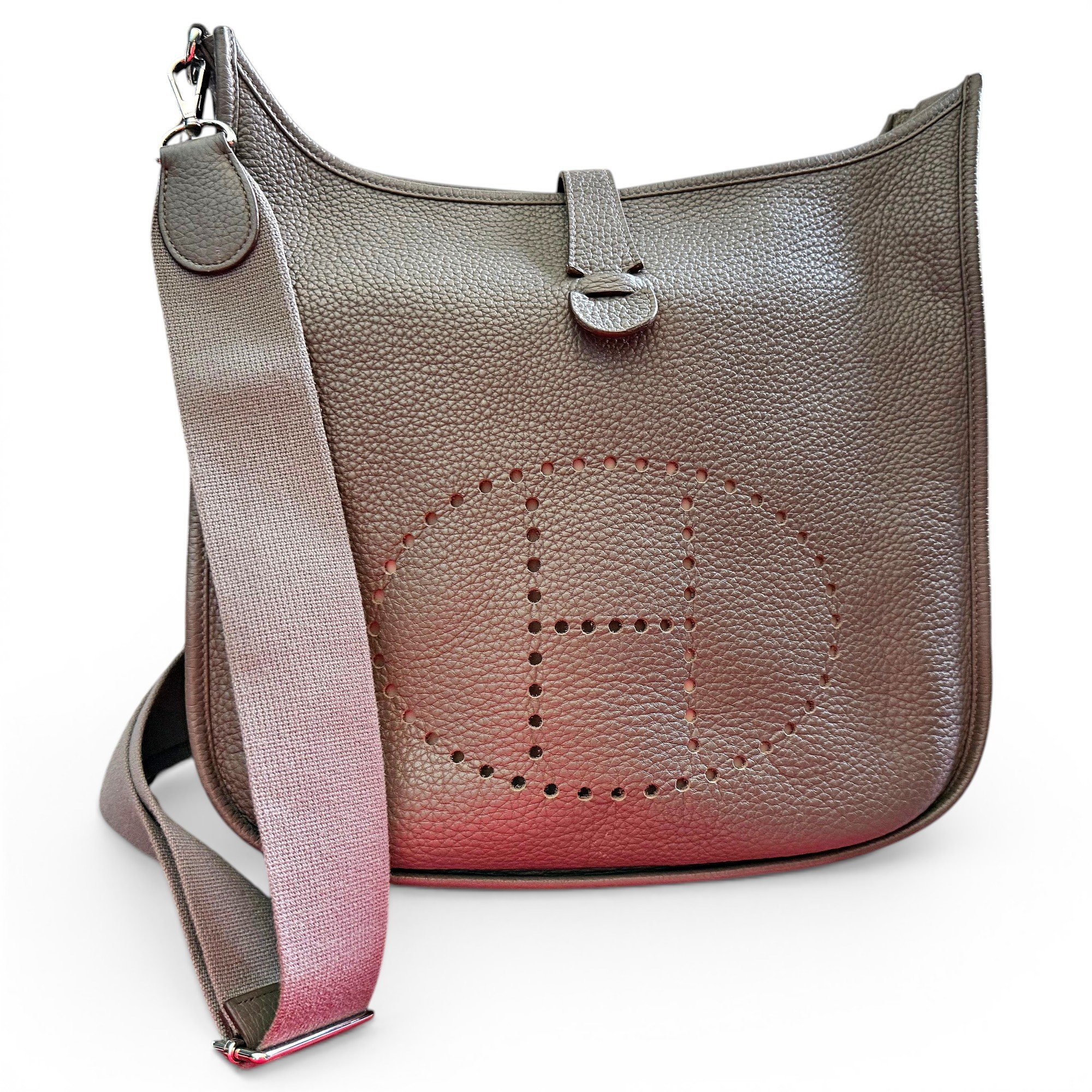 Evelyne leather crossbody bag
