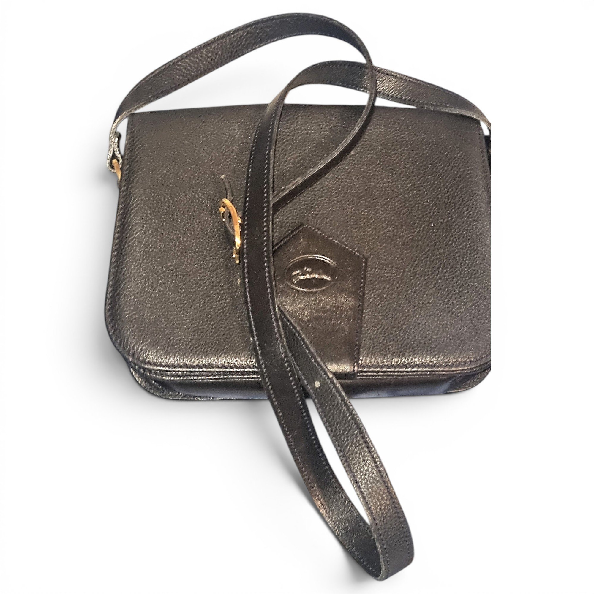 Leather crossbody bag