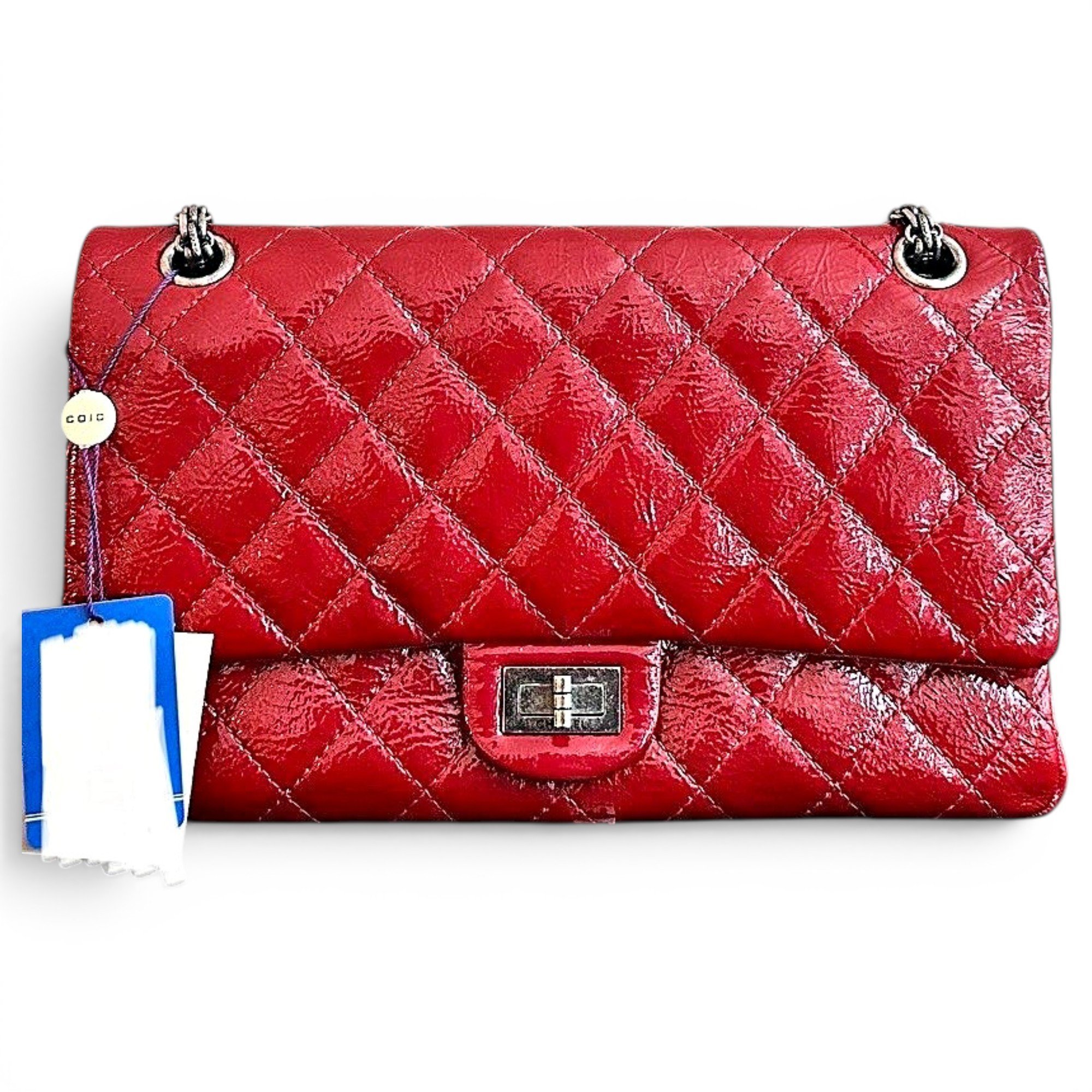 2.55 patent leather crossbody bag