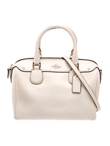 Leather Top Handle Bag