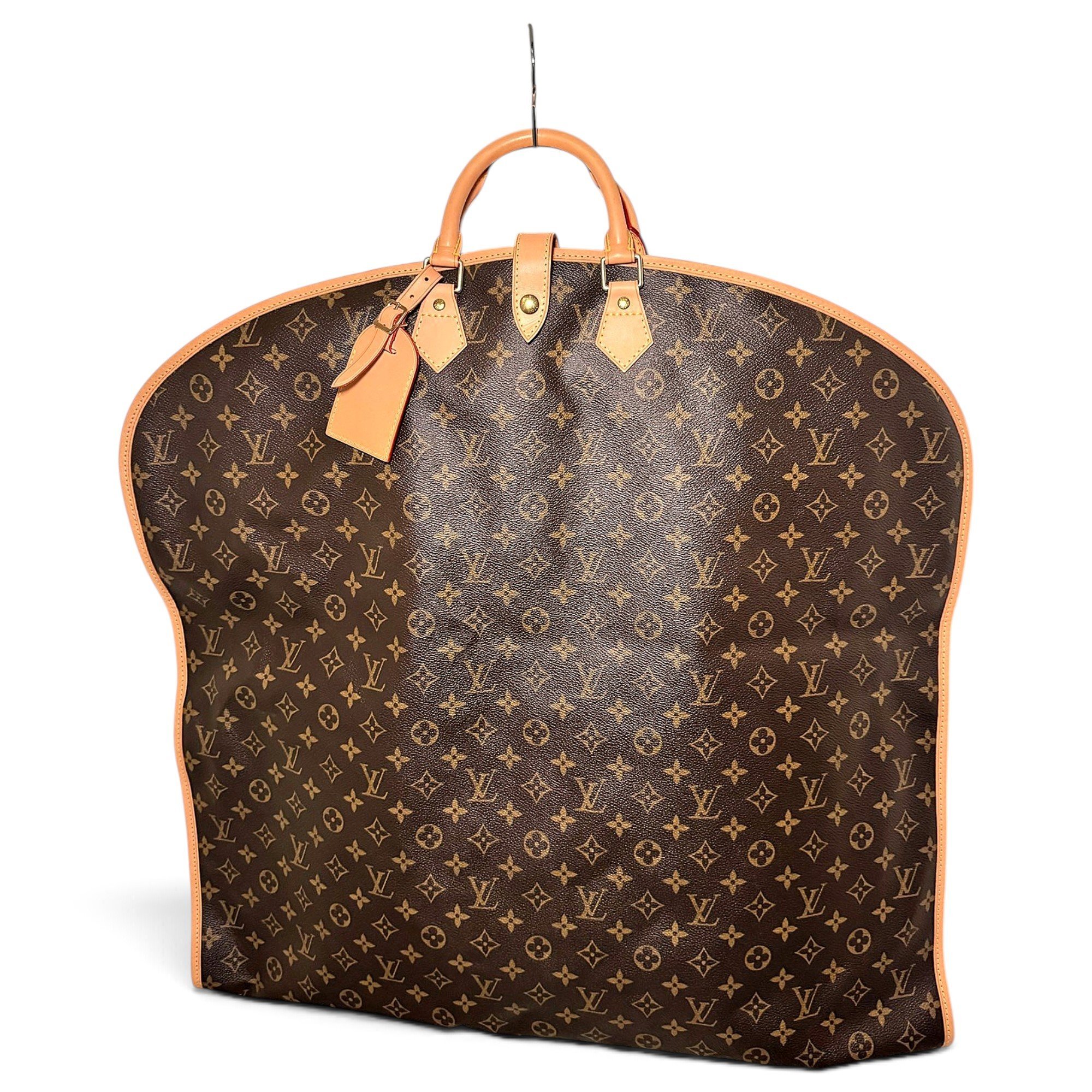 Garment leather travel bag