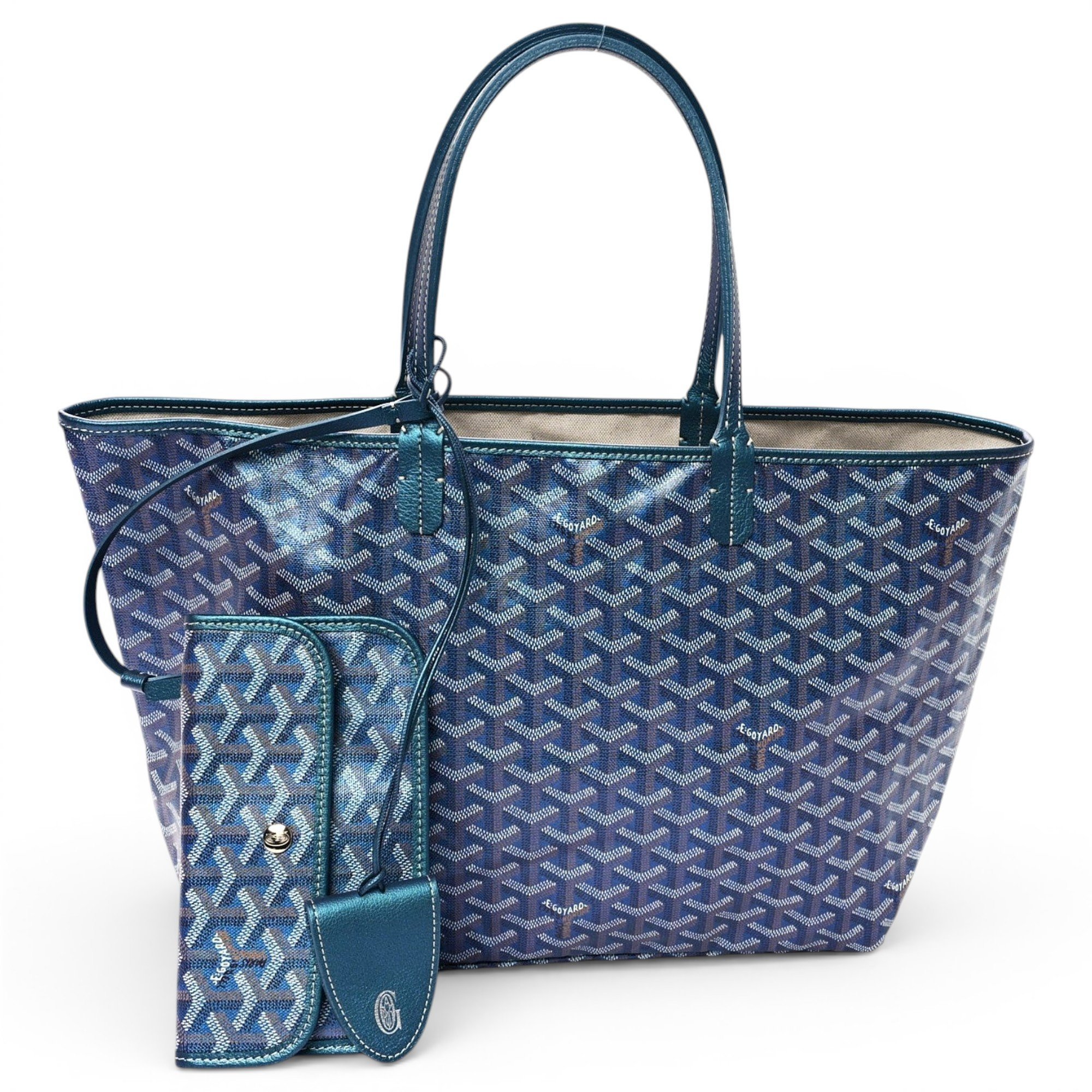 Goyard Saint-Louis cloth tote