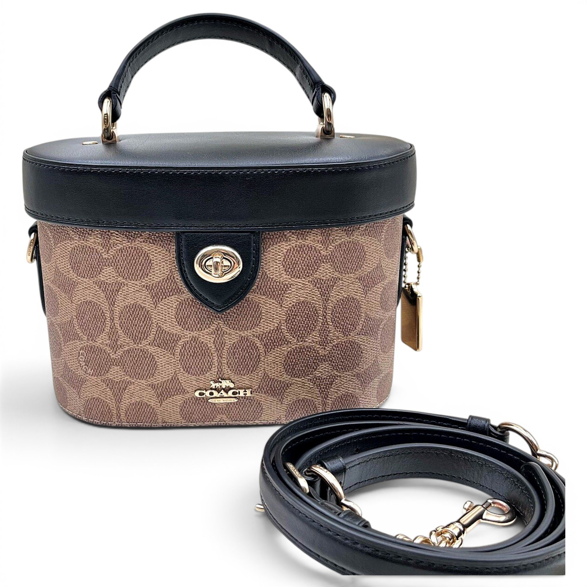 Leather handbag