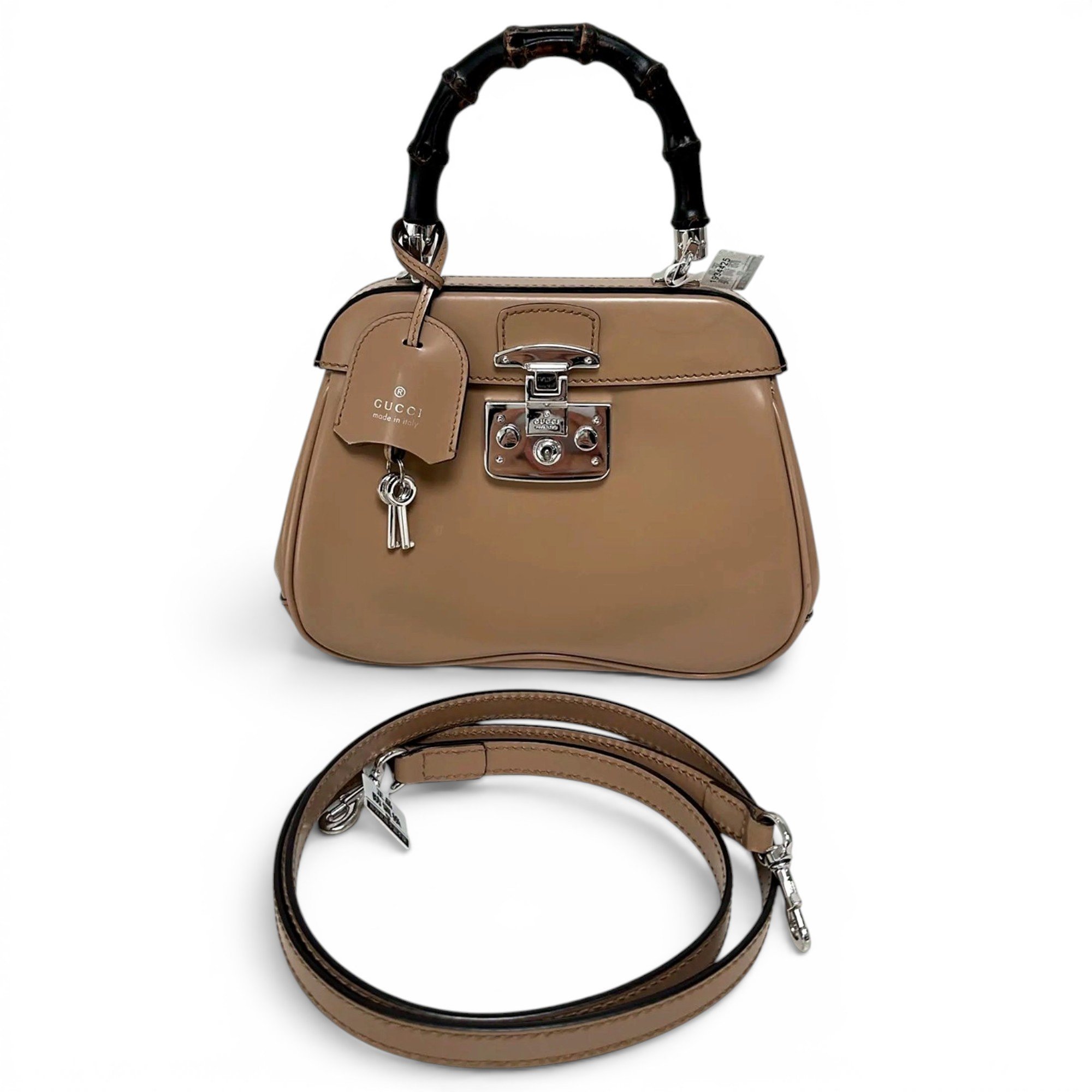 Lady Lock leather handbag