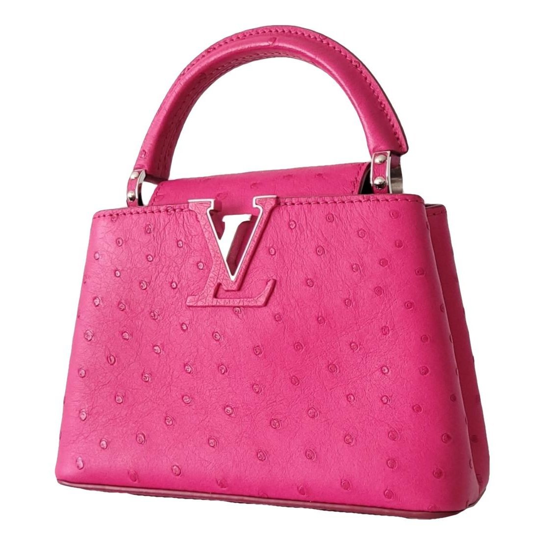 Capucines leather handbag