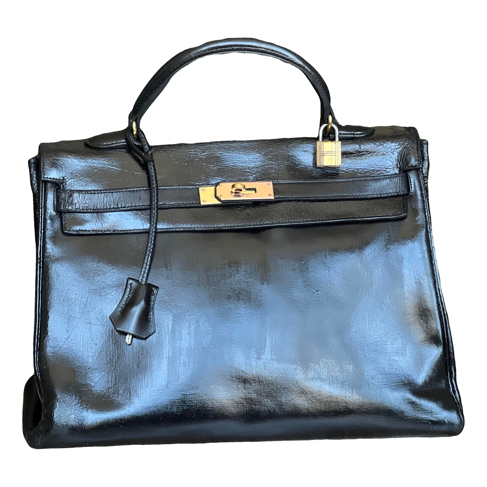 Kelly 32 leather handbag