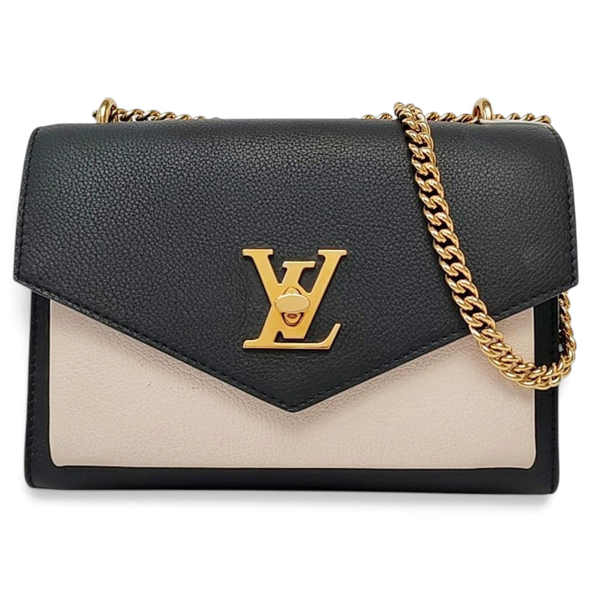 Lockme leather crossbody bag