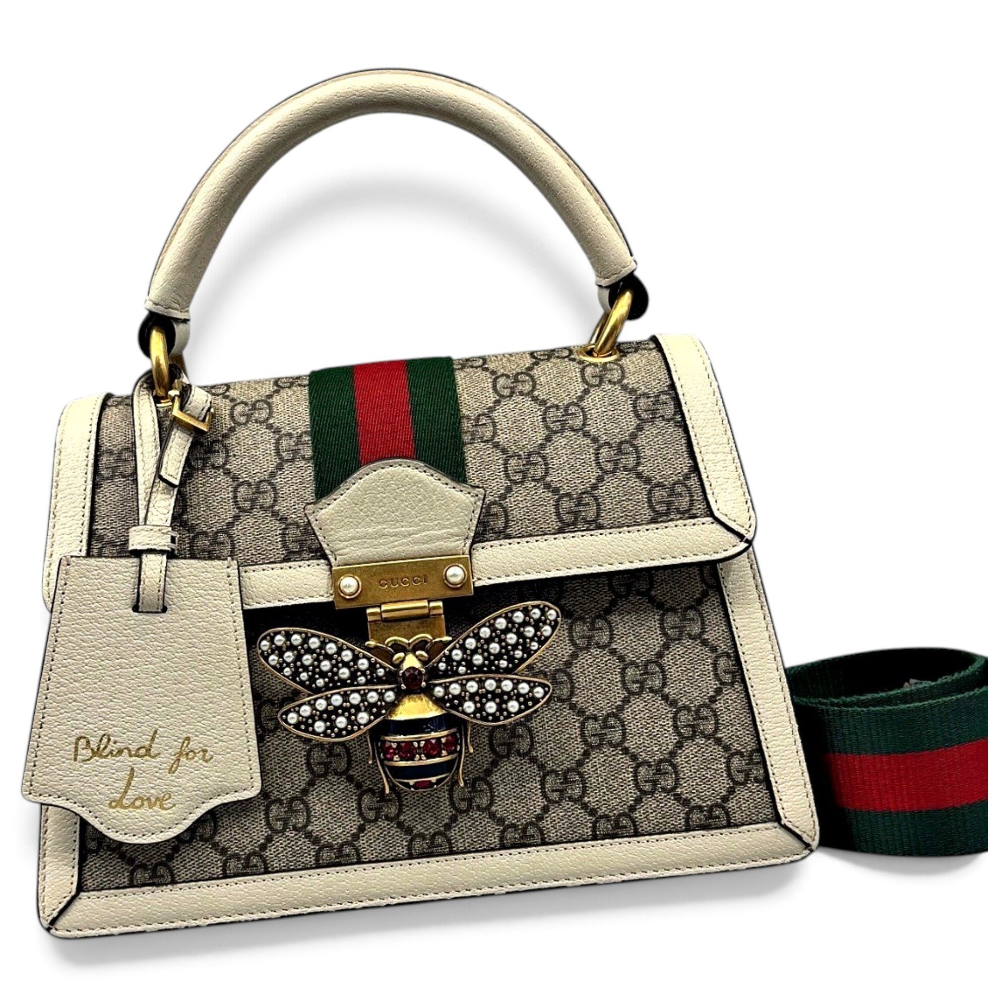 Queen Margaret leather handbag