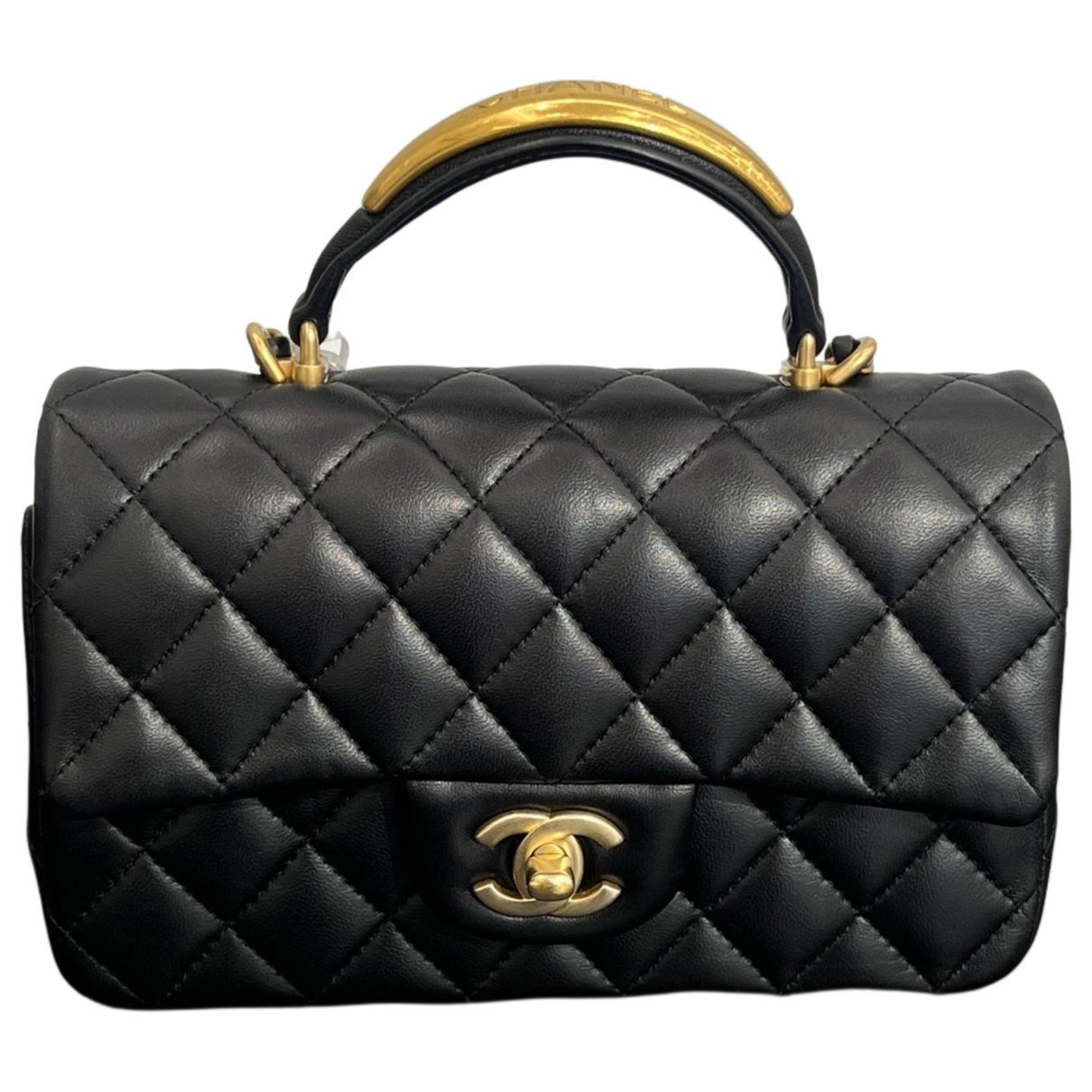 Timeless Classique Top Handle leather handbag