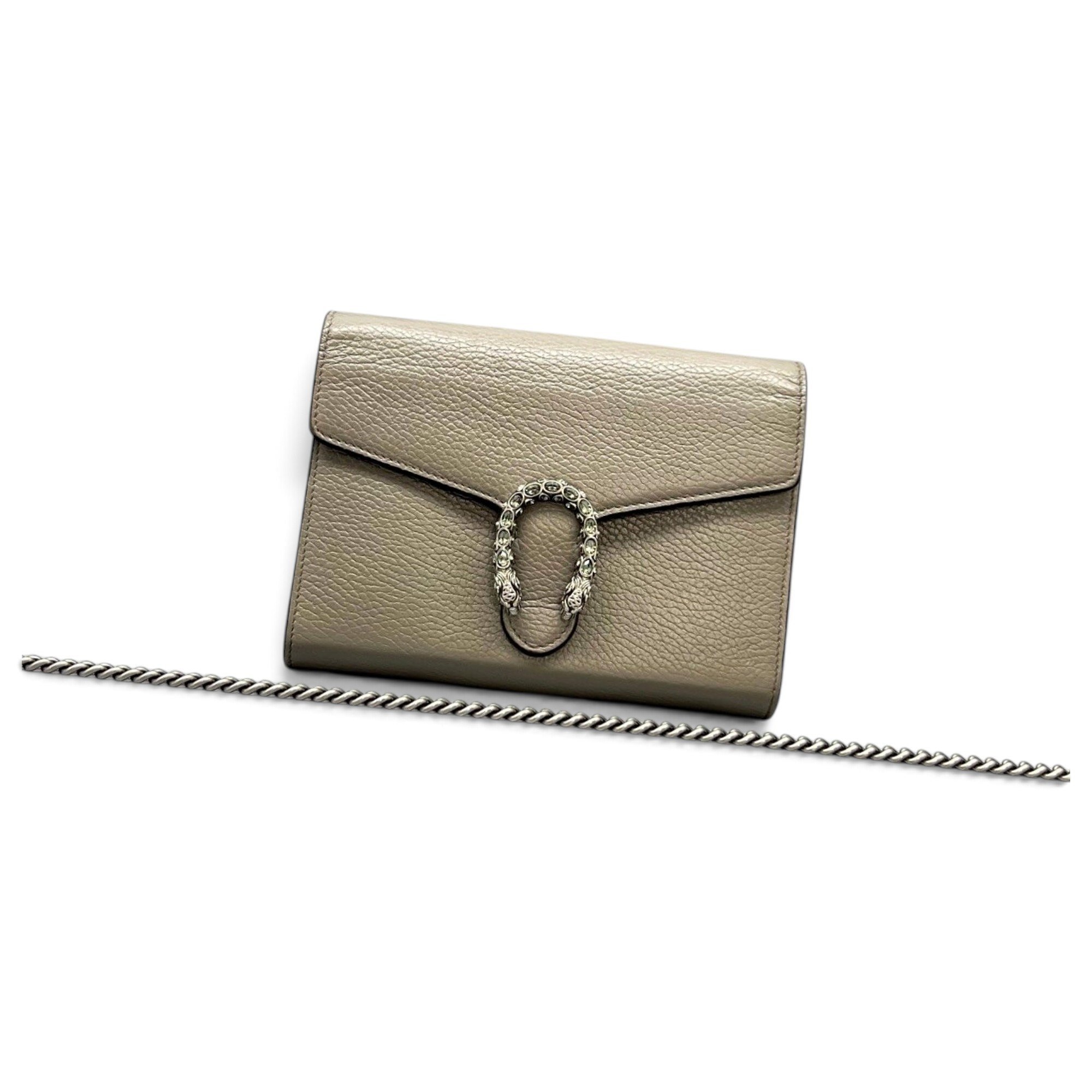 Dionysus Chain Wallet leather handbag