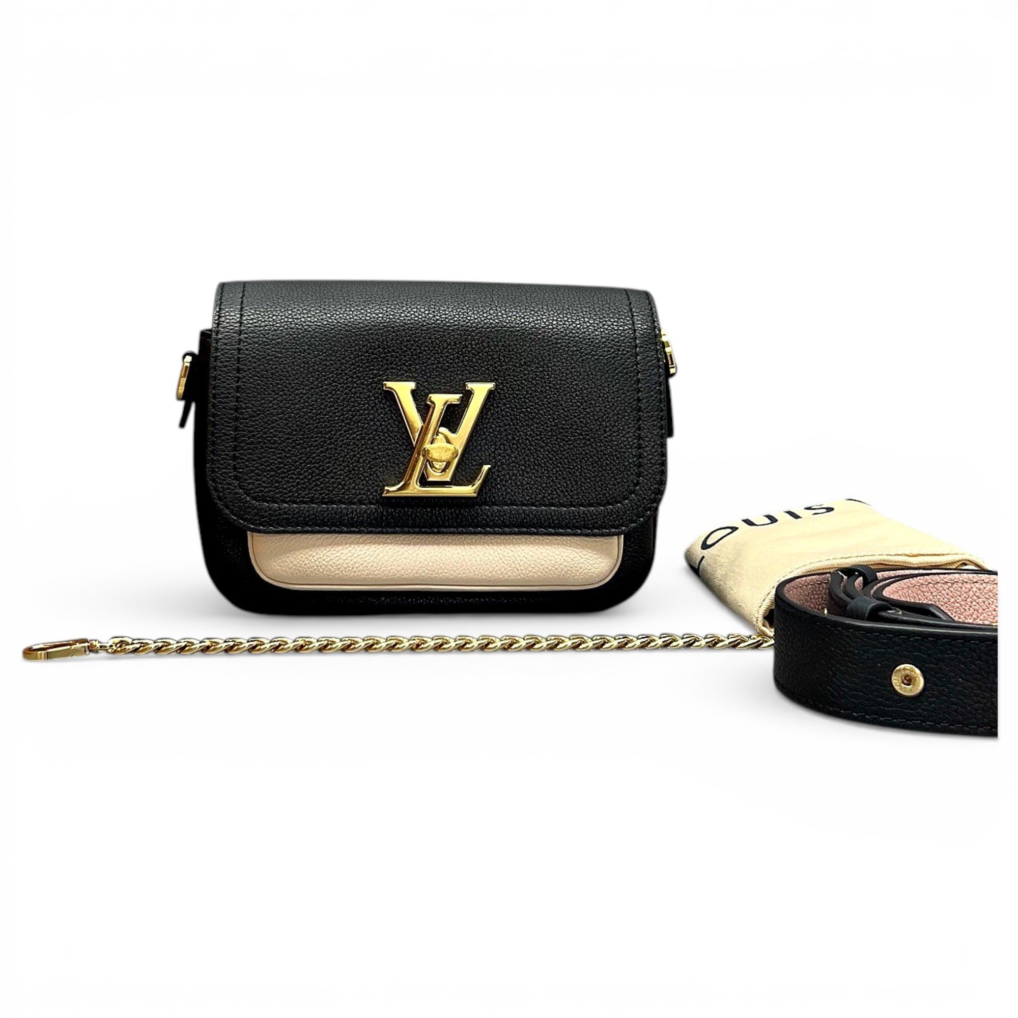 Louis Vuitton Lockme leather crossbody bag