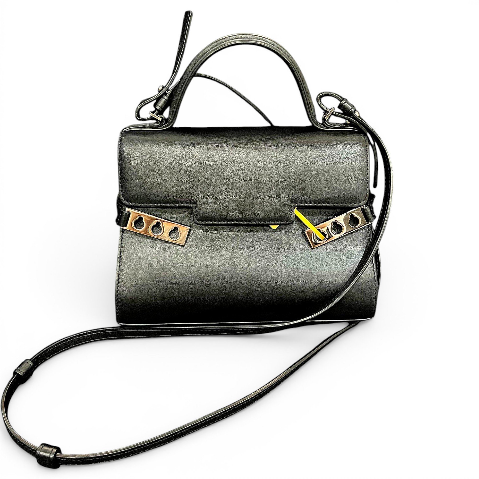 Tempête leather handbag