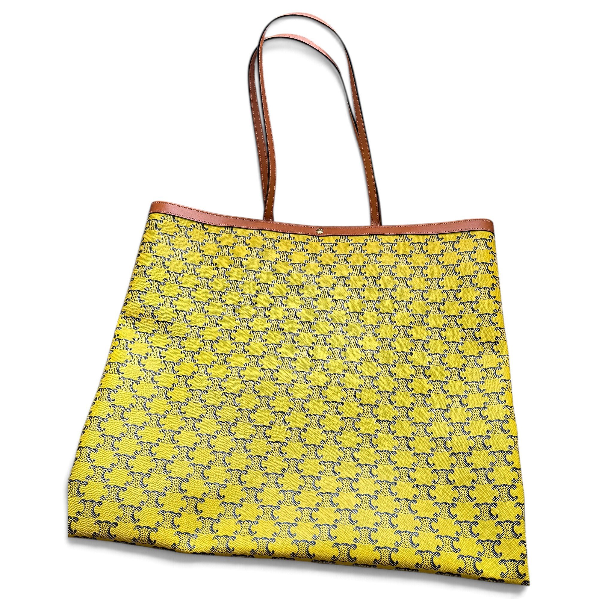 Leather tote