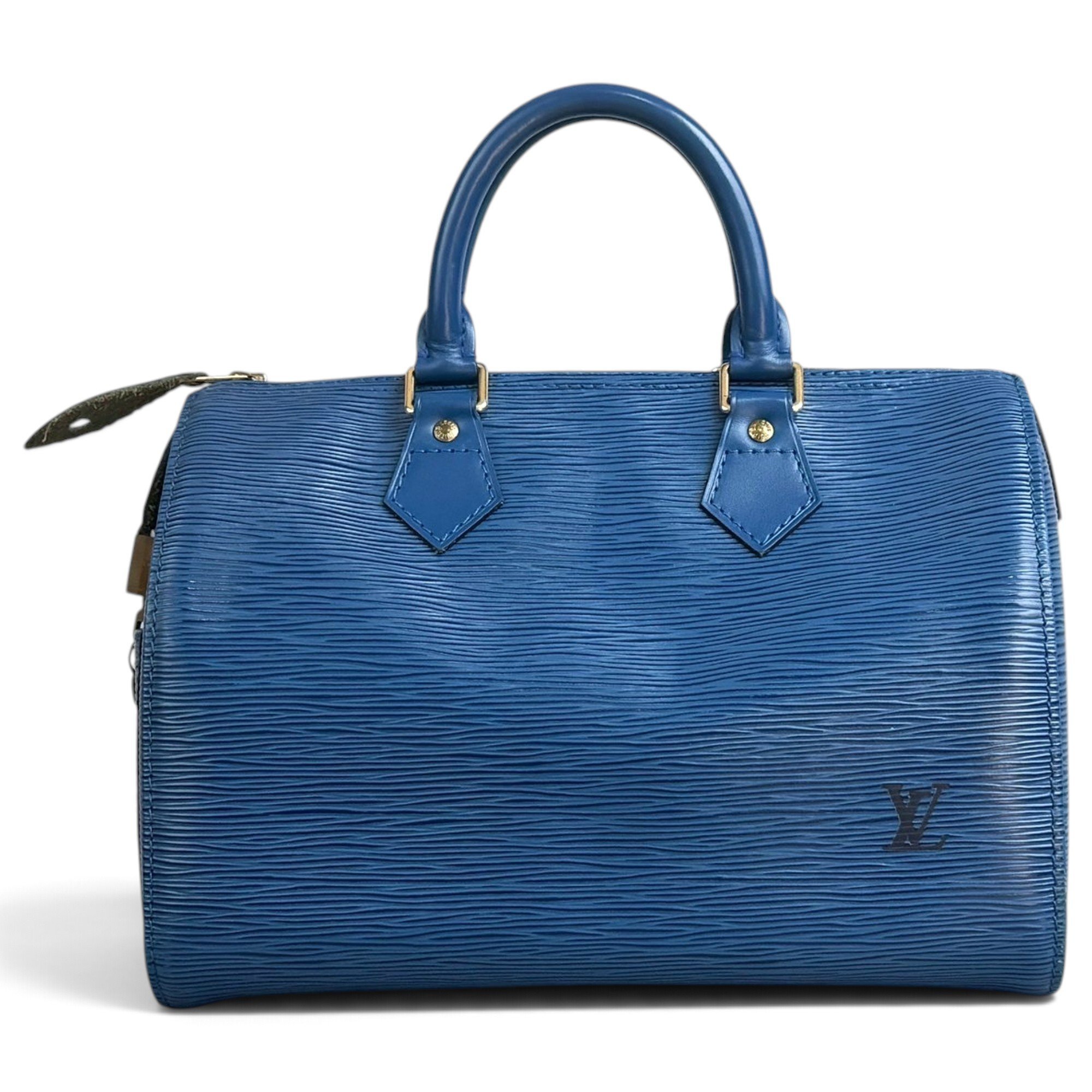 Speedy leather handbag