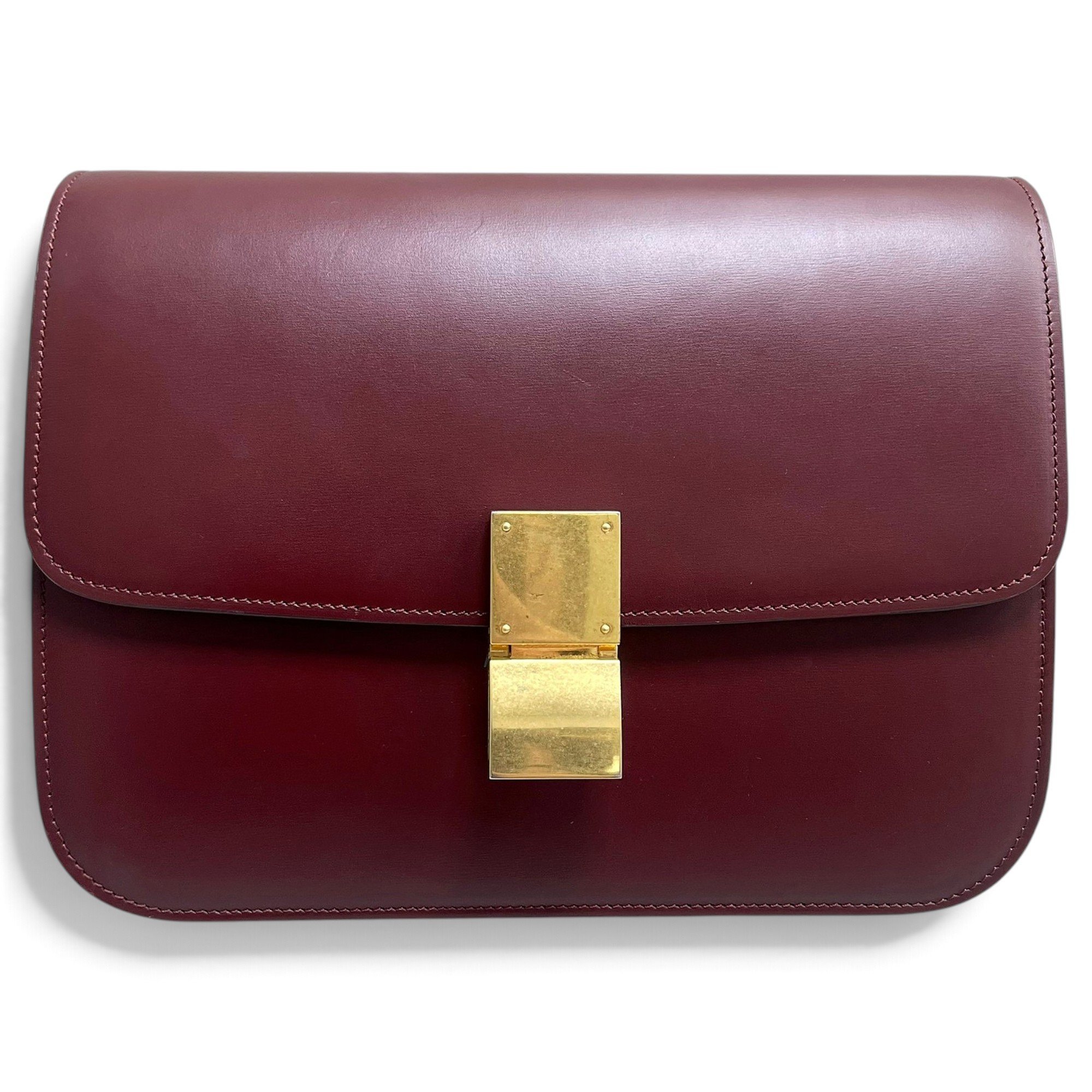Classic leather handbag