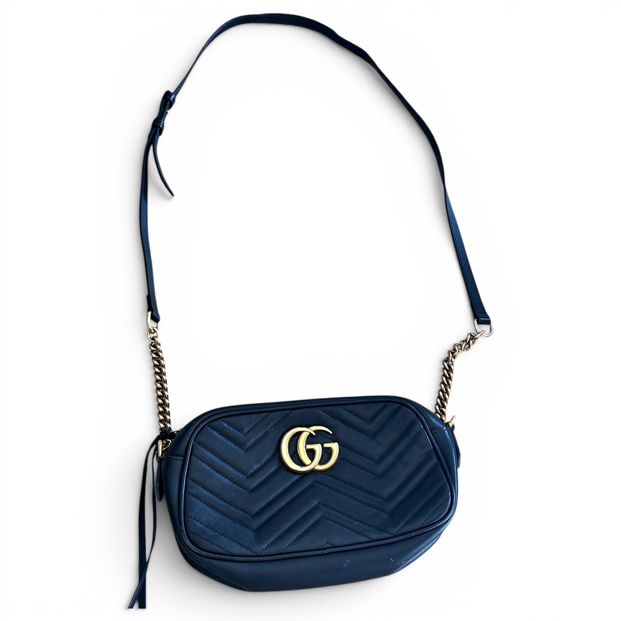 GG Marmont leather crossbody bag