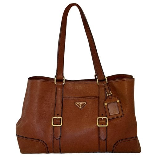 Leather tote