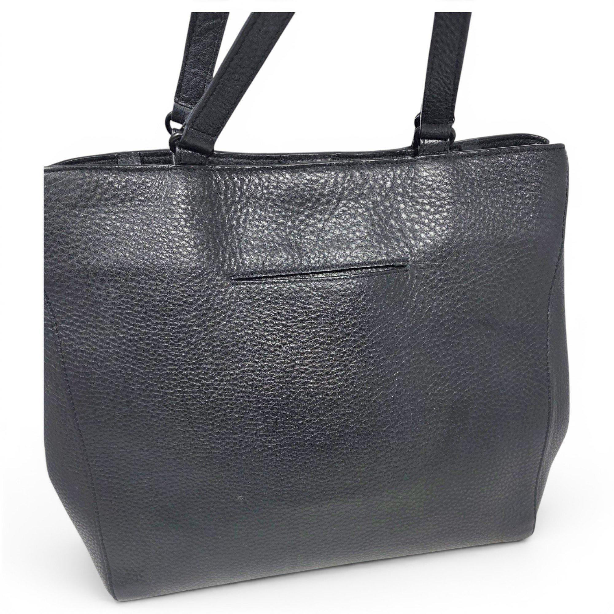 Leather tote