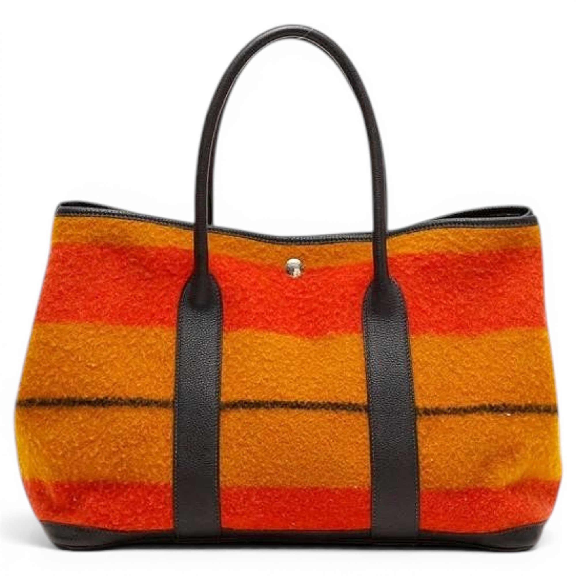 Hermes Garden Party 36 Handbag Black