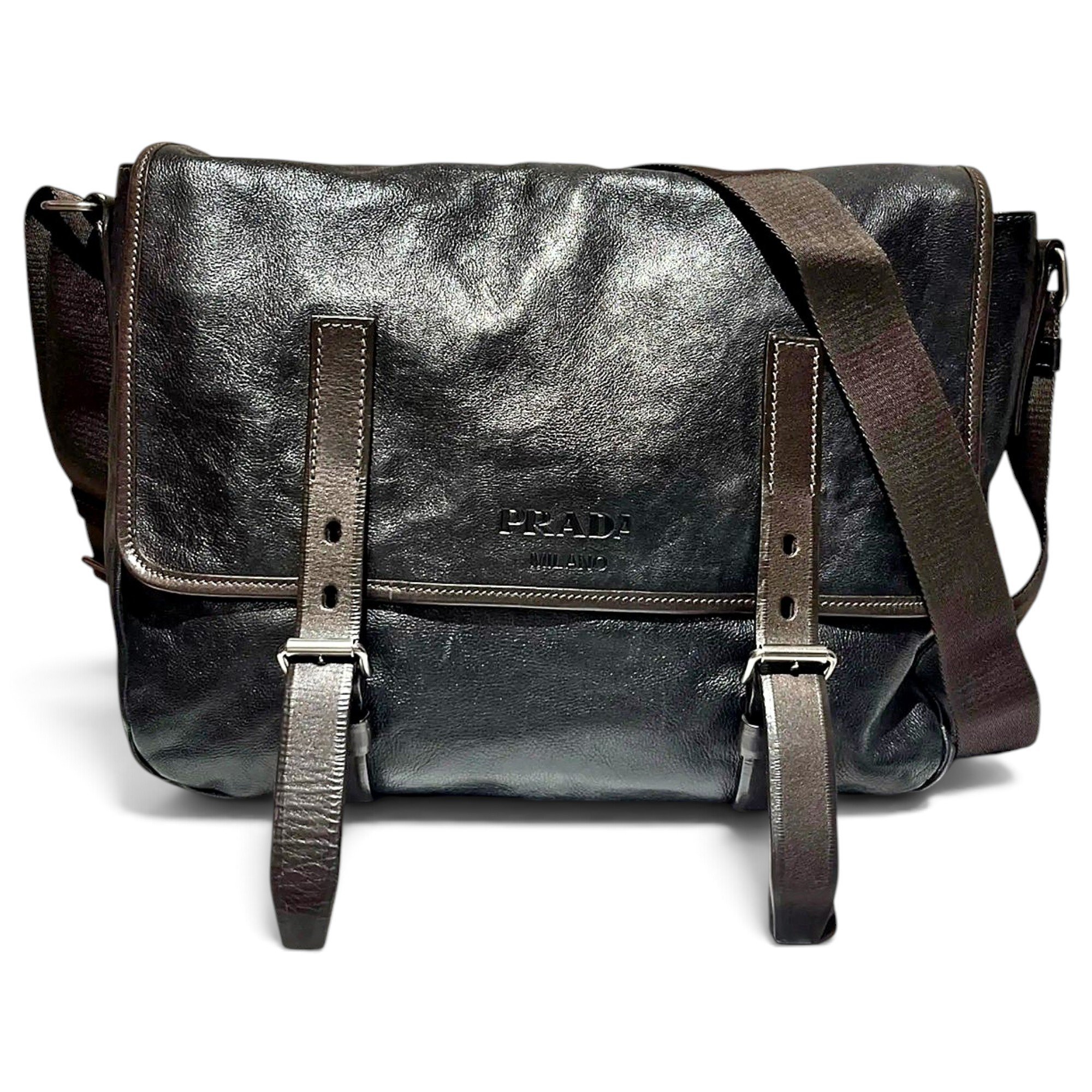 Leather handbag