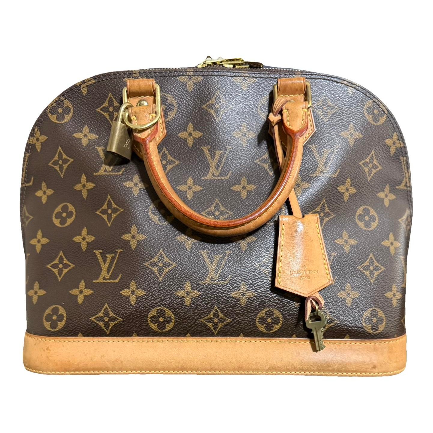 Alma leather handbag