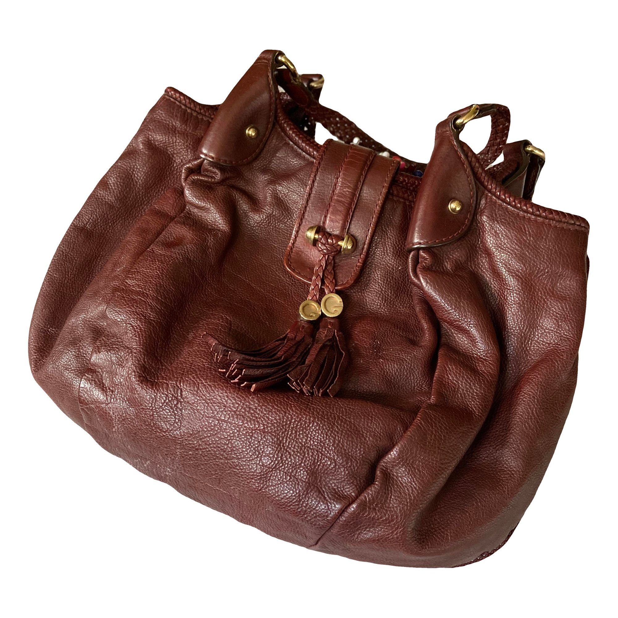 Leather handbag