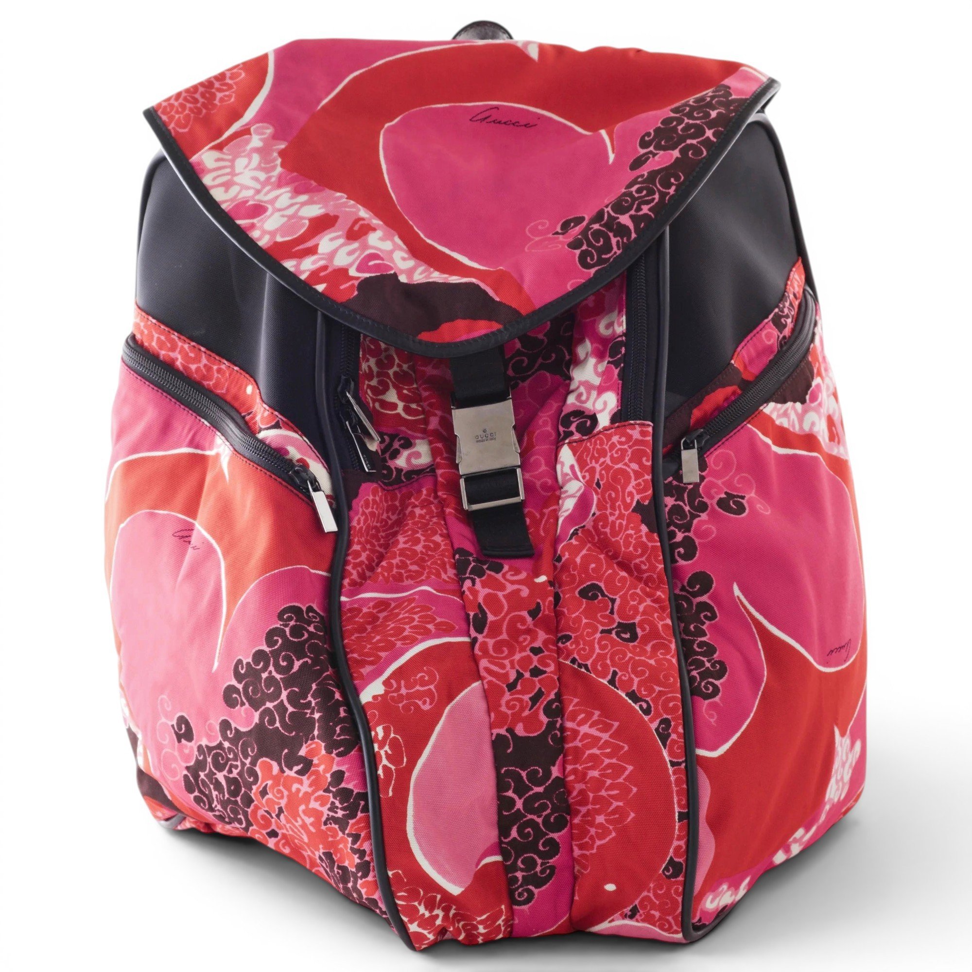 Leather backpack