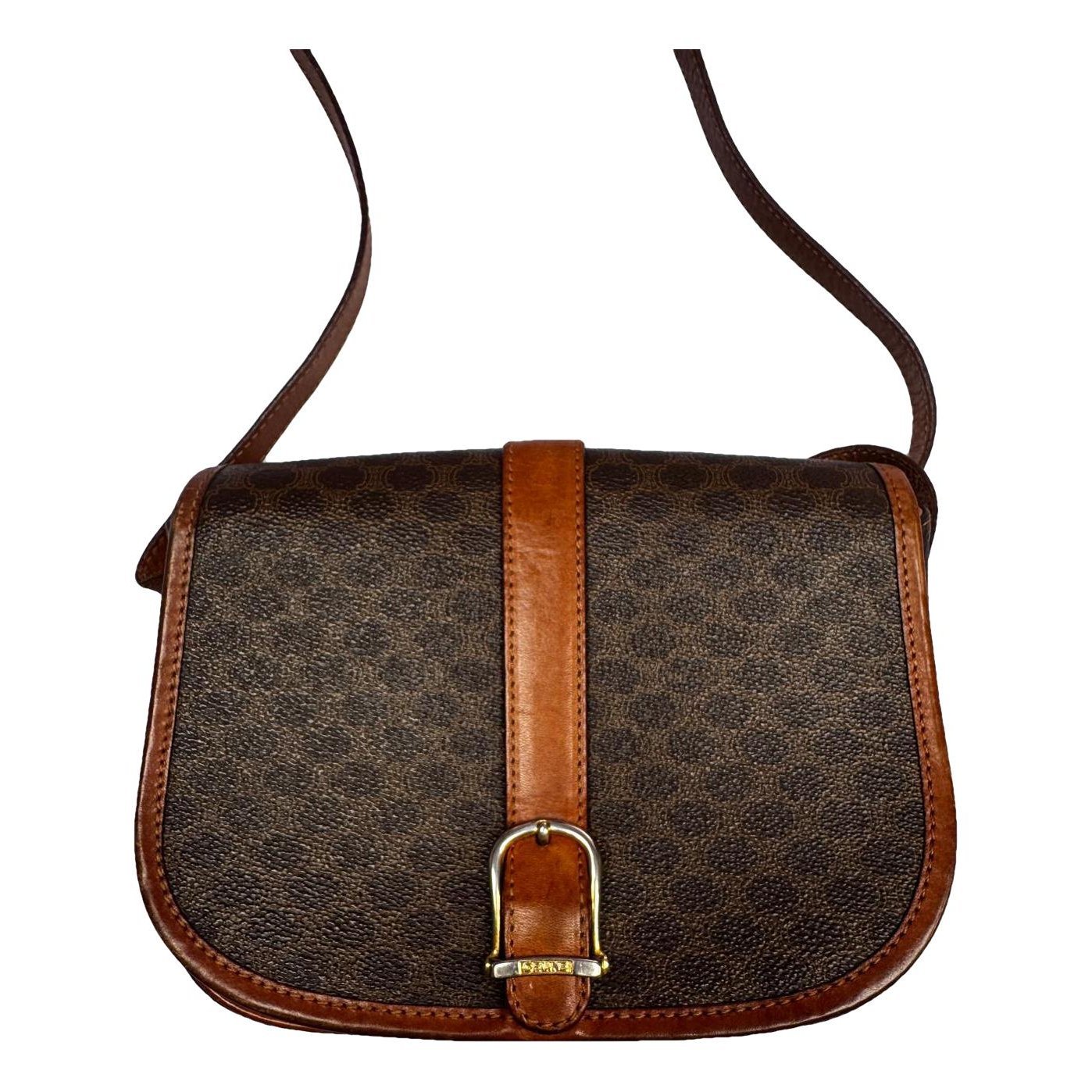 Folco leather crossbody bag