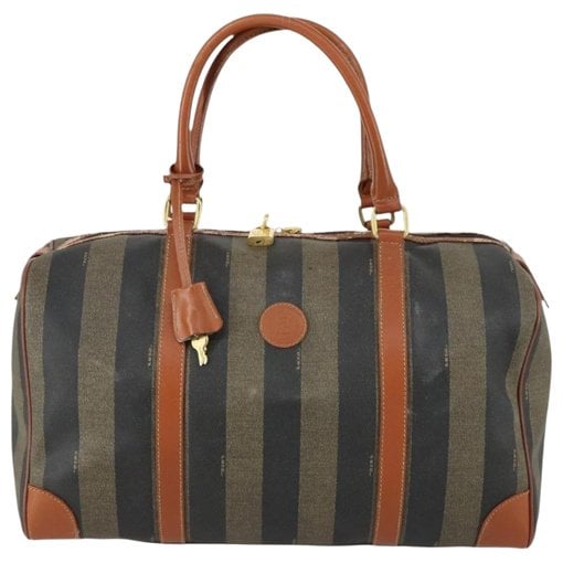 Leather bowling bag