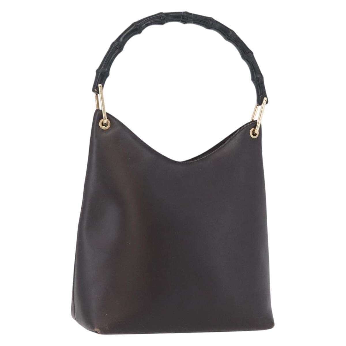 Leather handbag