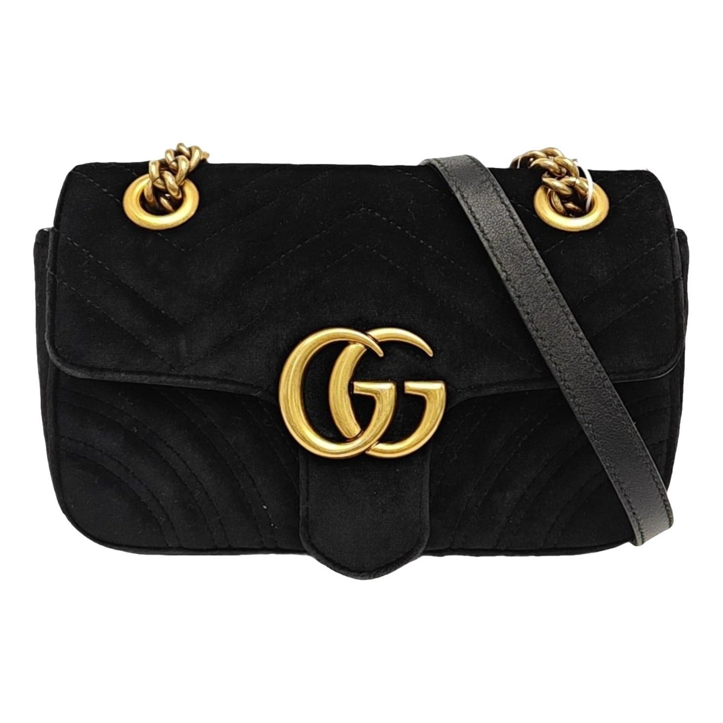 GG Marmont velvet handbag