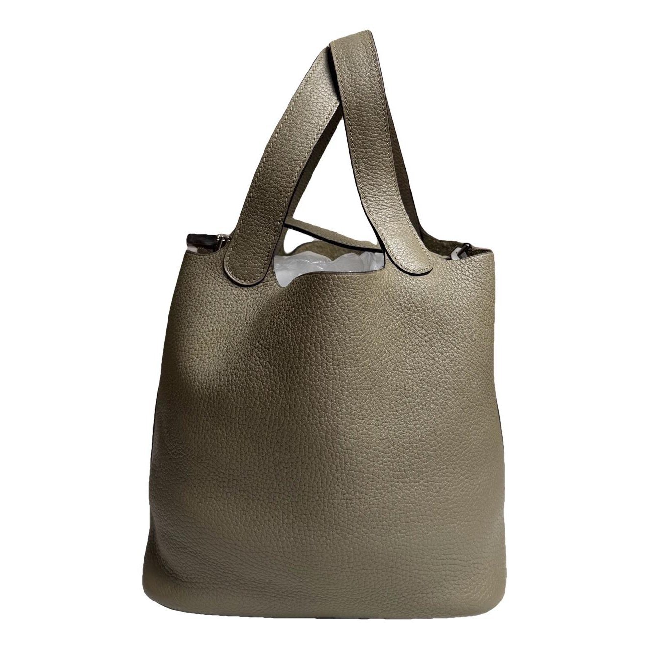 Picotin leather handbag
